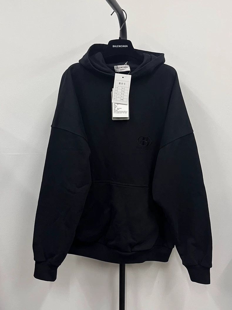 Balenciaga Balenciaga size 1 Logo Printed Loose Hooded Casual Long Sle Size US XS / EU 42 / 0 - 1 Thumbnail