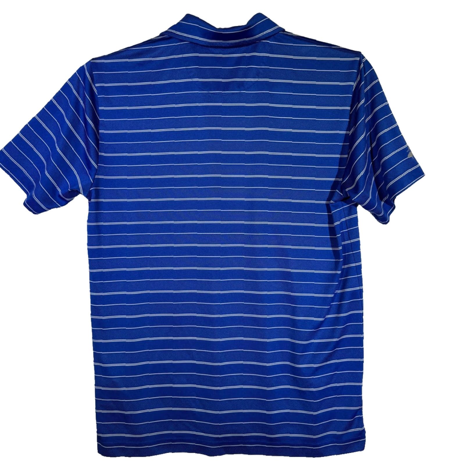 Brooks Brothers Brooks Brothers Polo Shirt Mens Medium Blue Striped Performance Golf Casual Polo Shirt Mens M Blue Striped Brooks Brothers Size US M / EU 48-50 / 2 - 2 Thumbnail