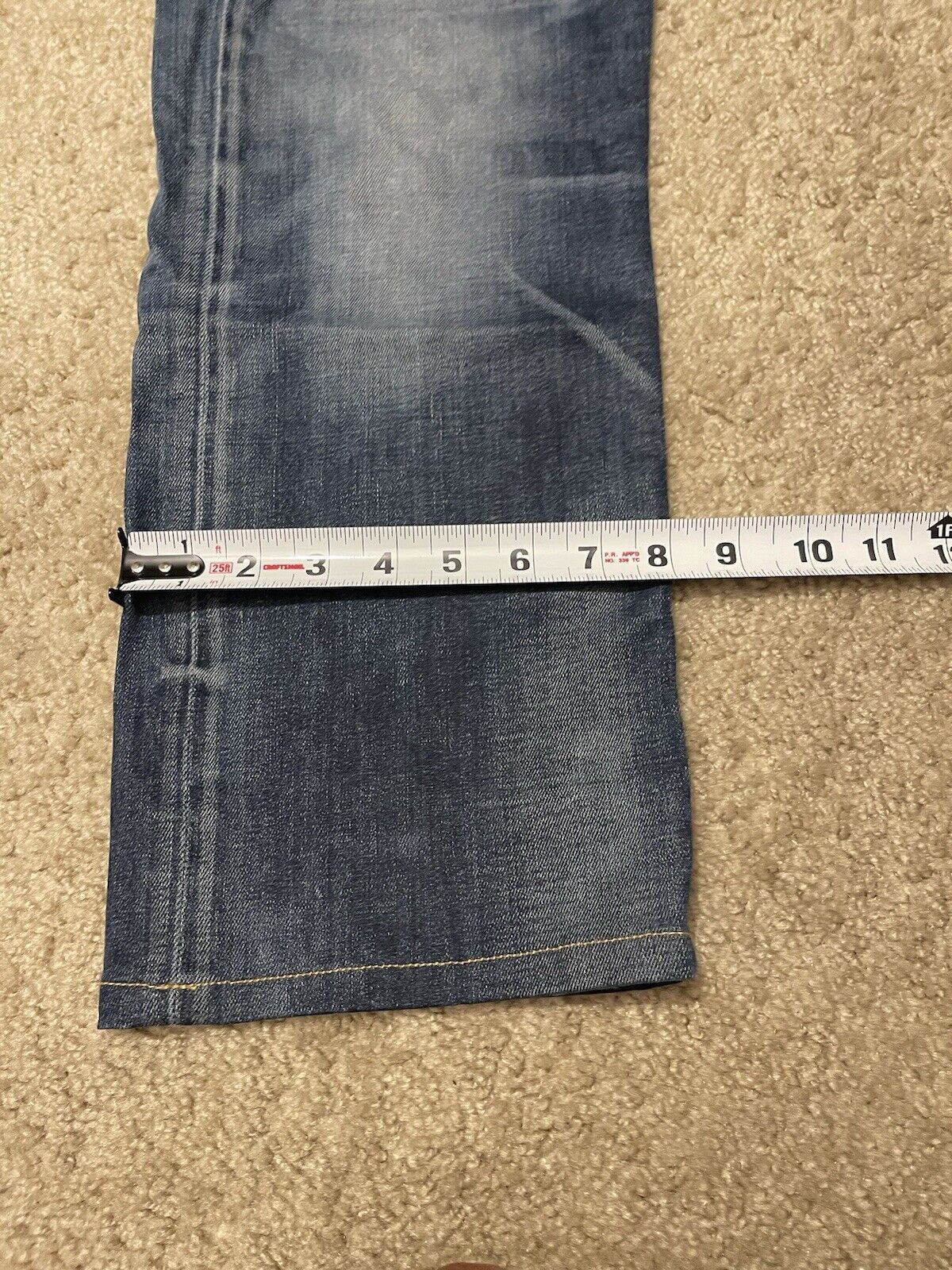 Hudson × Vintage Hudson Byron Straight Jeans Men’s Blue Medium-Dark Size US 36 / EU 52 - 5 Thumbnail