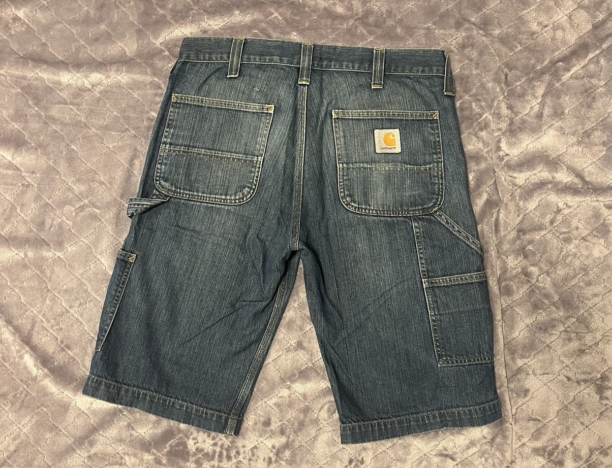 Carhartt 🐬TRUE VINTAGE WORK CARHARTT DOUBLE KNEE SHORTS Size US 28 / EU 44 - 1 Thumbnail