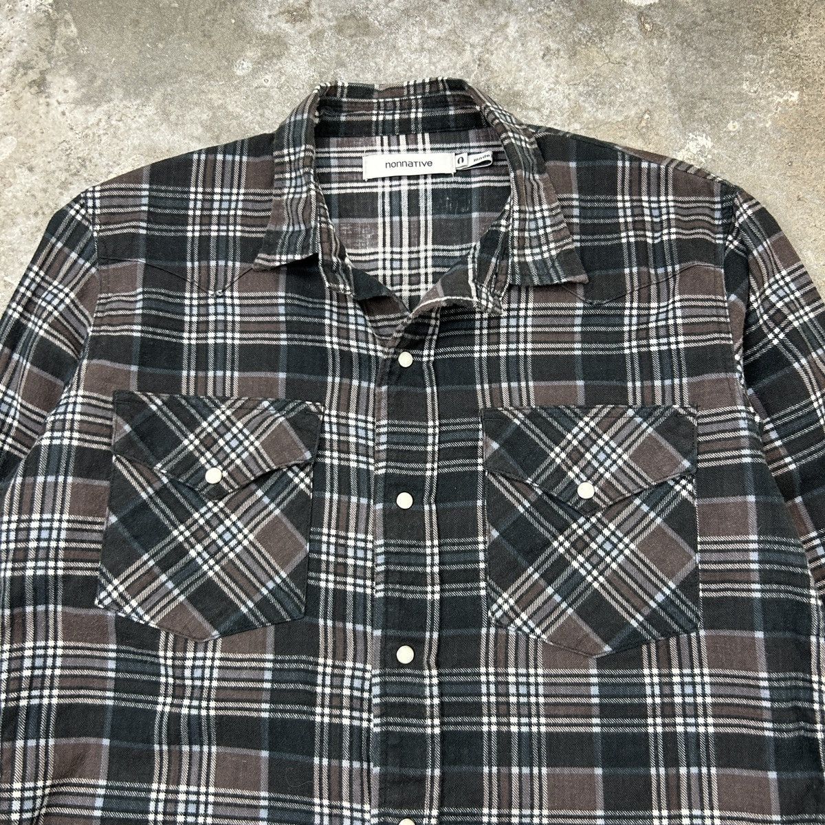 Japanese Brand × Nonnative Nonnative - Pearl Button Western Shirt Size US S / EU 44-46 / 1 - 3 Thumbnail