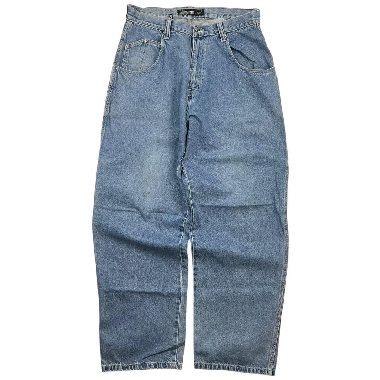 Southpole Vintage Baggy Southpole Light Wash Carpenter Jeans Waist 32 Size US 32 / EU 48 - 2 Thumbnail