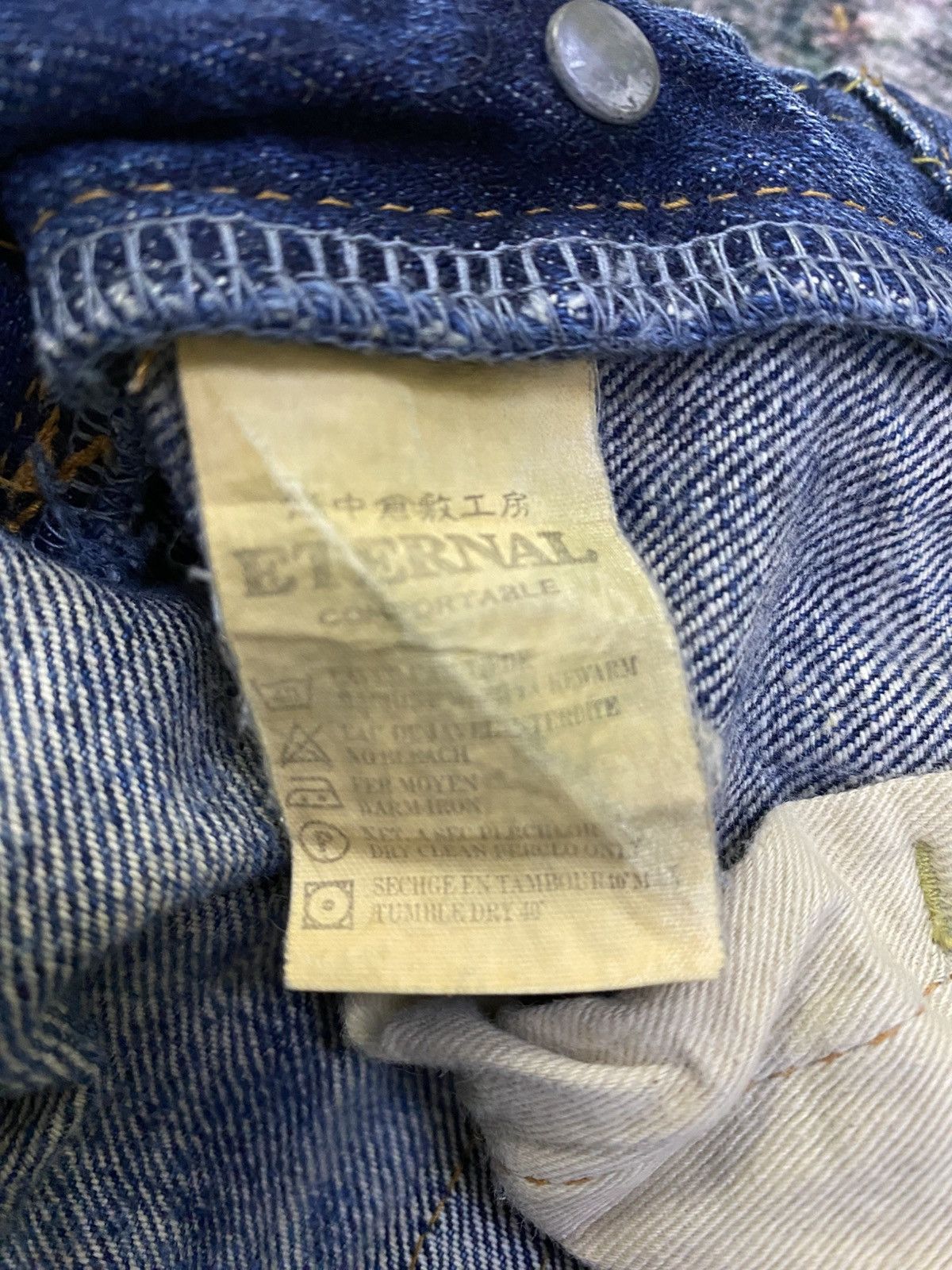 Eternal × If Six Was Nine × Vintage Vintage Eternal Skinny Jeans Distressed Denim Size US 30 / EU 46 - 13 Thumbnail