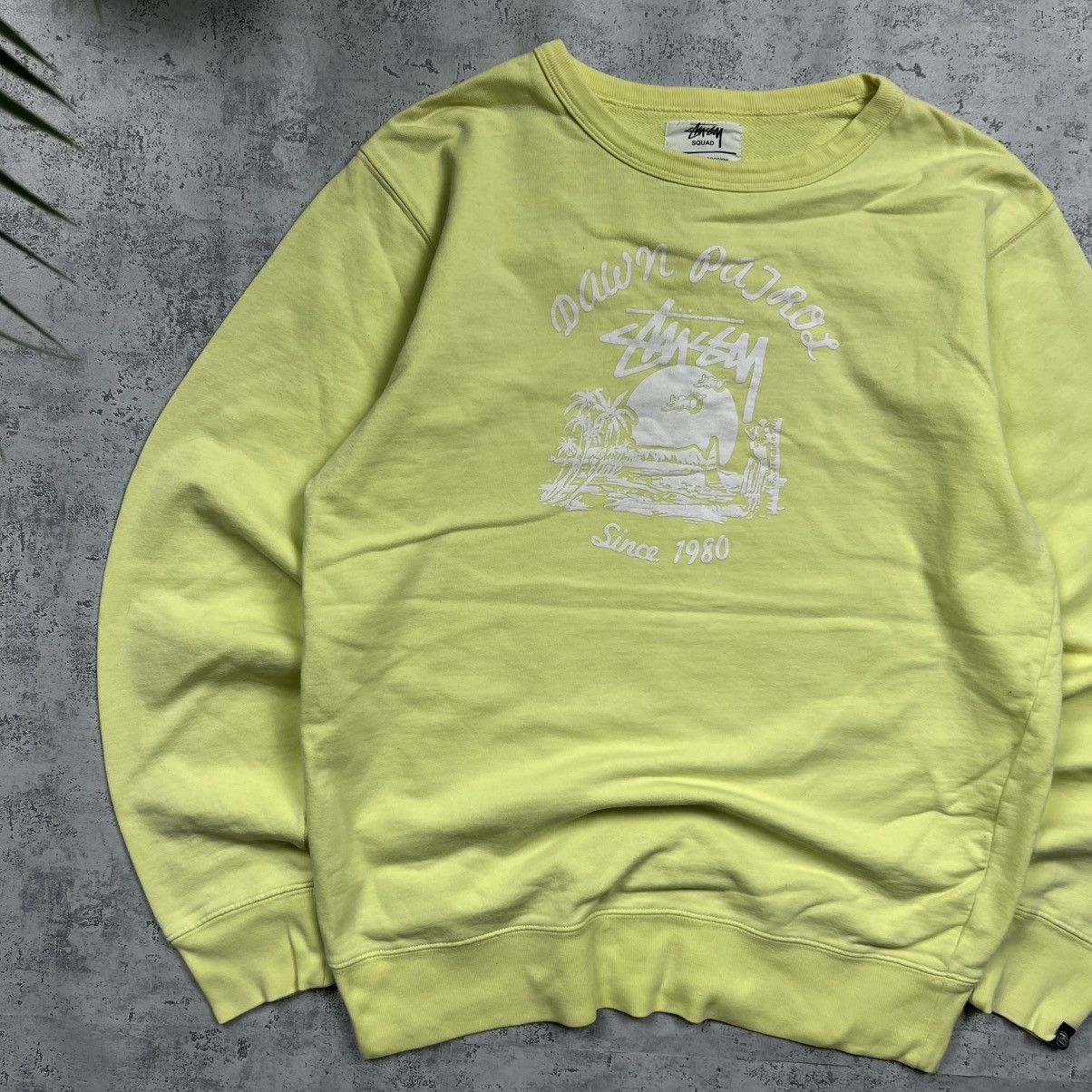 Stussy 00s Stussy Surf Style Vintage Y2K Big Logo Sweatshirt Size US M / EU 48-50 / 2 - 2 Thumbnail
