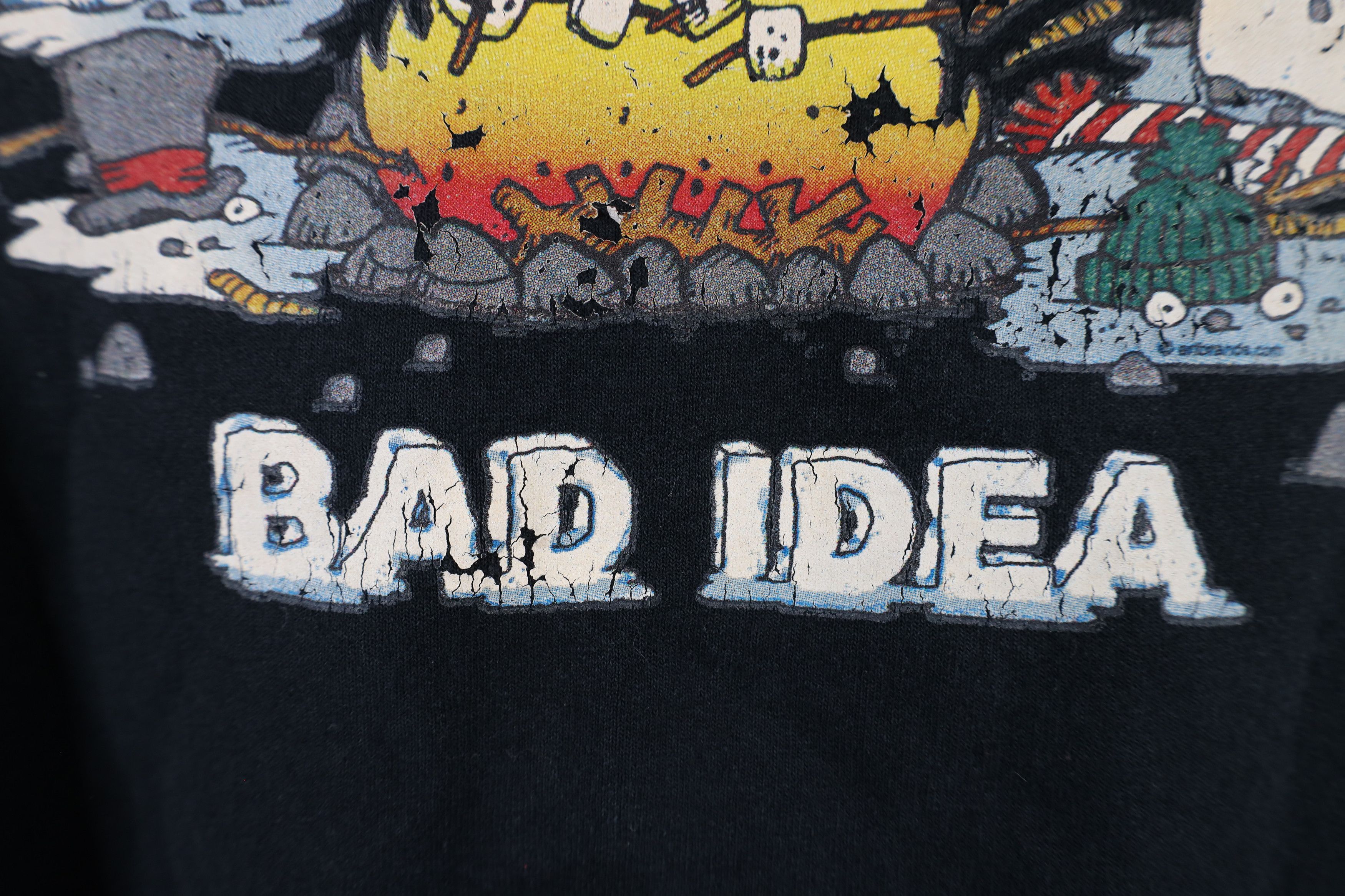 Vintage Vintage Streetwear Christmas Snowman Bad Idea Sweatshirt Size US XL / EU 56 / 4 - 5 Thumbnail