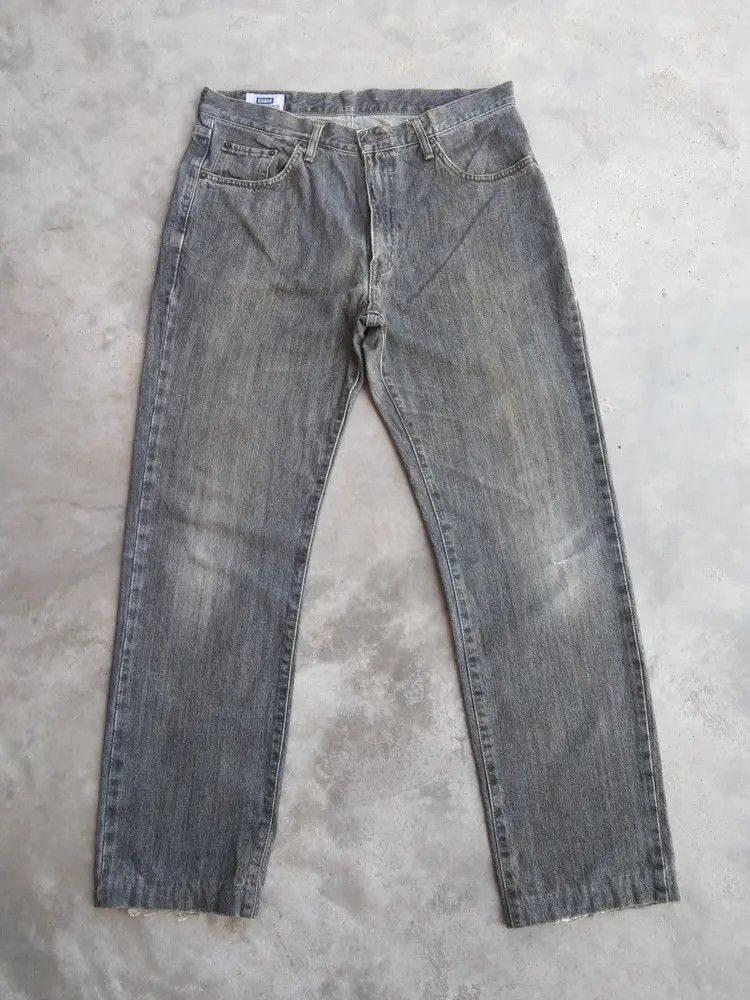 Japanese Brand Vintage Edwin Distressed Jeans 34x30 Size US 34 / EU 50 - 1 Thumbnail