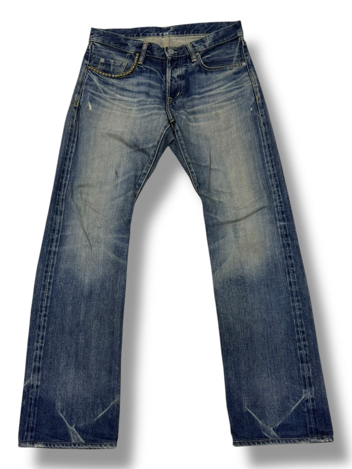 Hysteric Glamour HYSTERIC GLAMOUR SELVEDGE JAPANESE BRAND DENIM Size US 32 / EU 48 - 1 Thumbnail