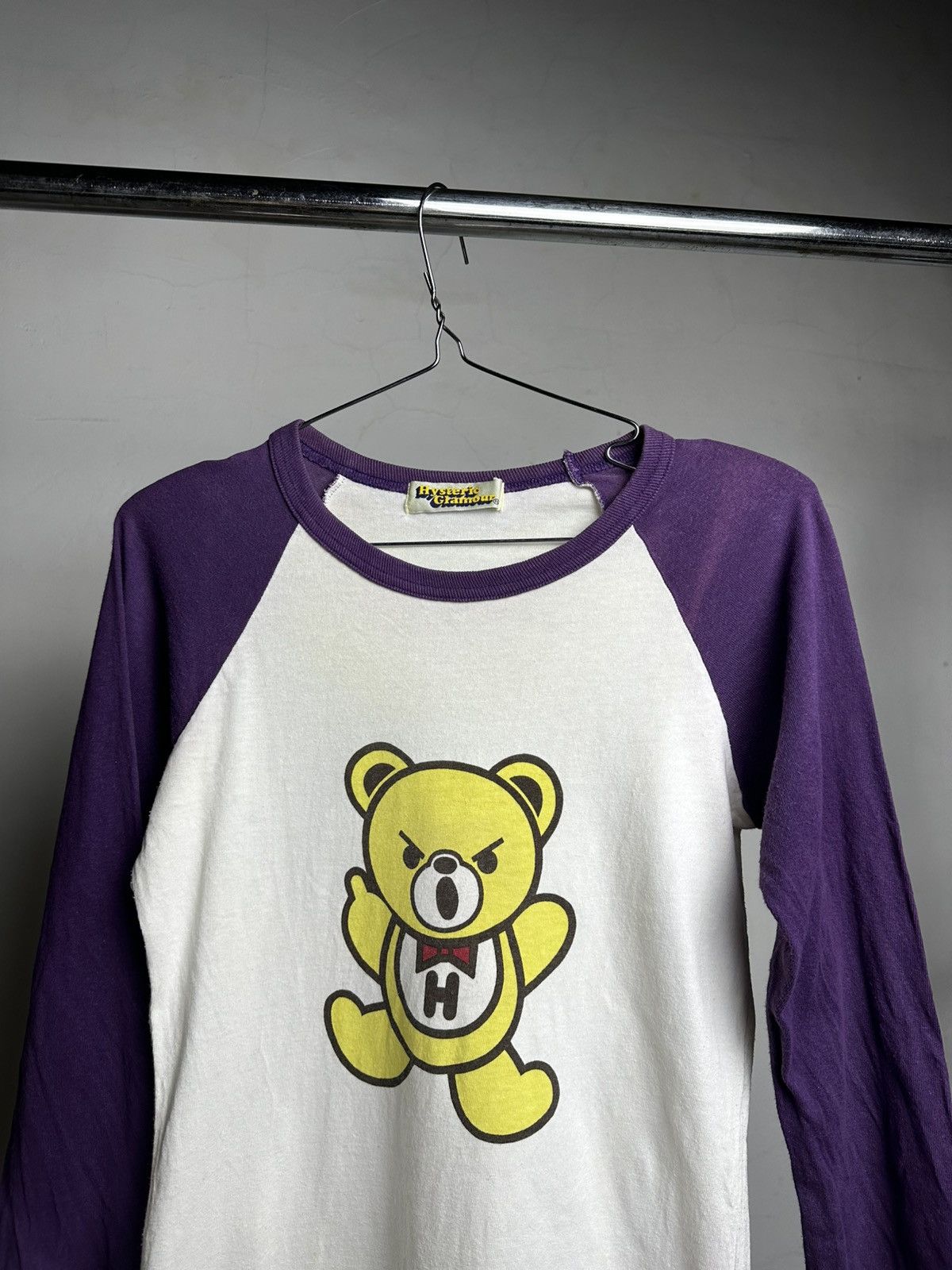 Hysteric Glamour × Vintage Hysteric Glamour Bear Middle Finger iconic 3q Tshirt Size US S / EU 44-46 / 1 - 2 Thumbnail