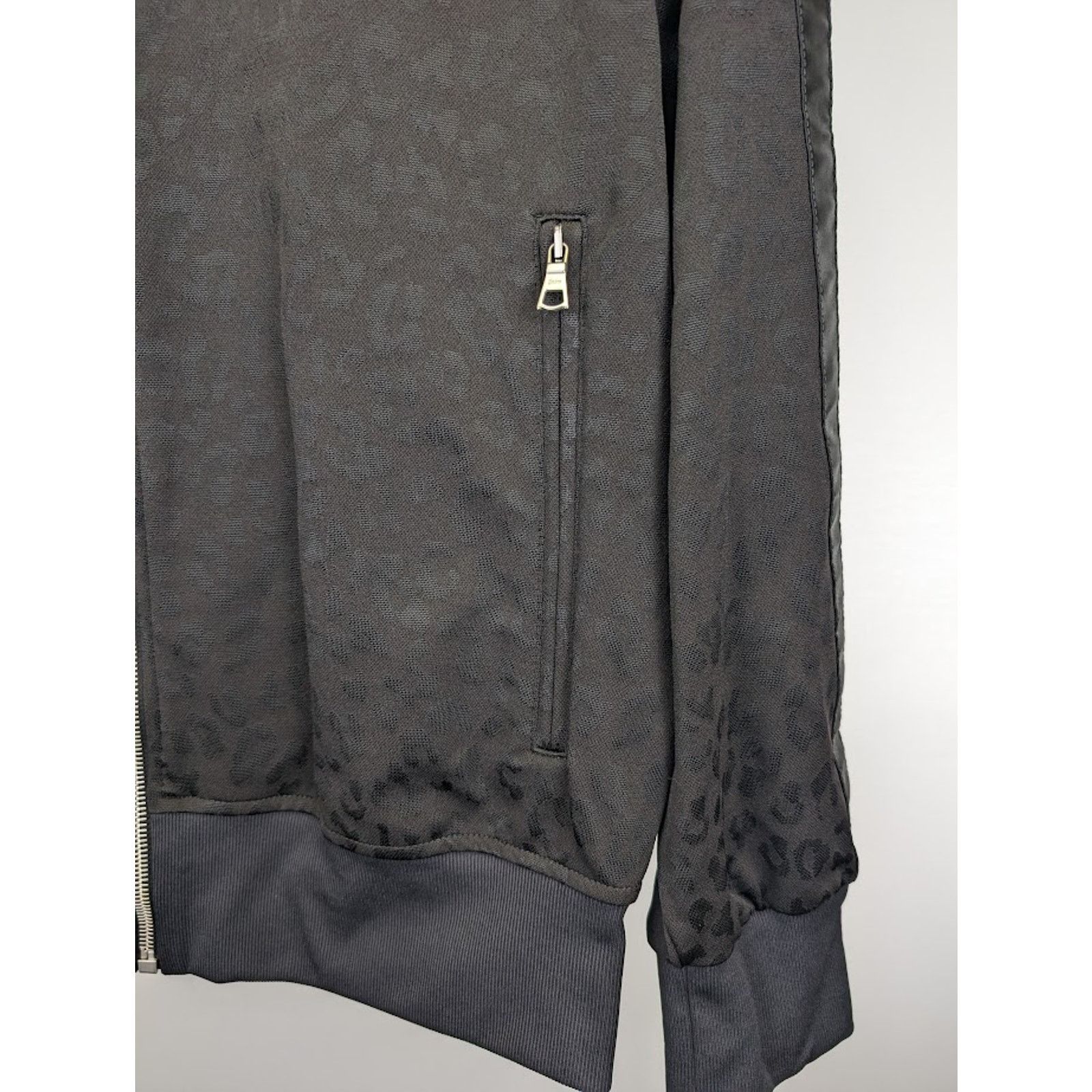 Palm Angels o1rshd1 Tuxedo Leopard Track Jacket in Black White Size US L / EU 52-54 / 3 - 8 Thumbnail