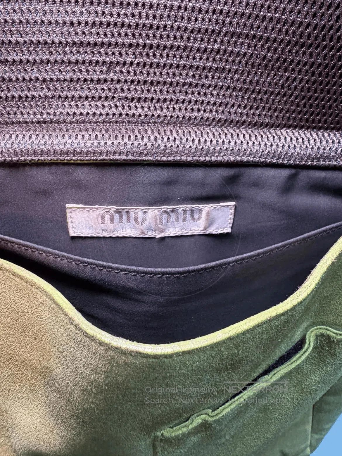 Miu Miu Vintage Miu Miu 99AW Suede Shoulder Bag. Size ONE SIZE - 4 Thumbnail