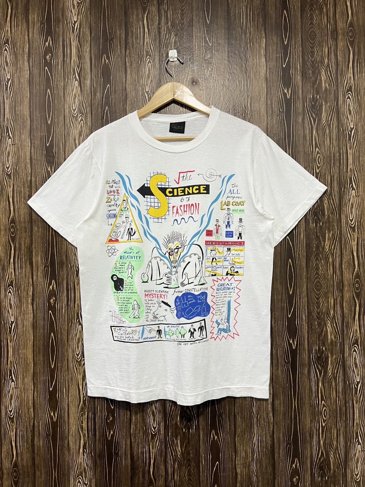 Vintage Vintage The Science Of Fashion Art Rare Tshirt Size US L / EU 52-54 / 3 - 1 Thumbnail