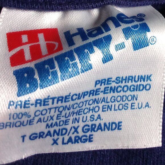 Hanes Vintage Good Stuff On The Strand Hermosa Beach T-Shirt Size US XL / EU 56 / 4 - 3 Thumbnail