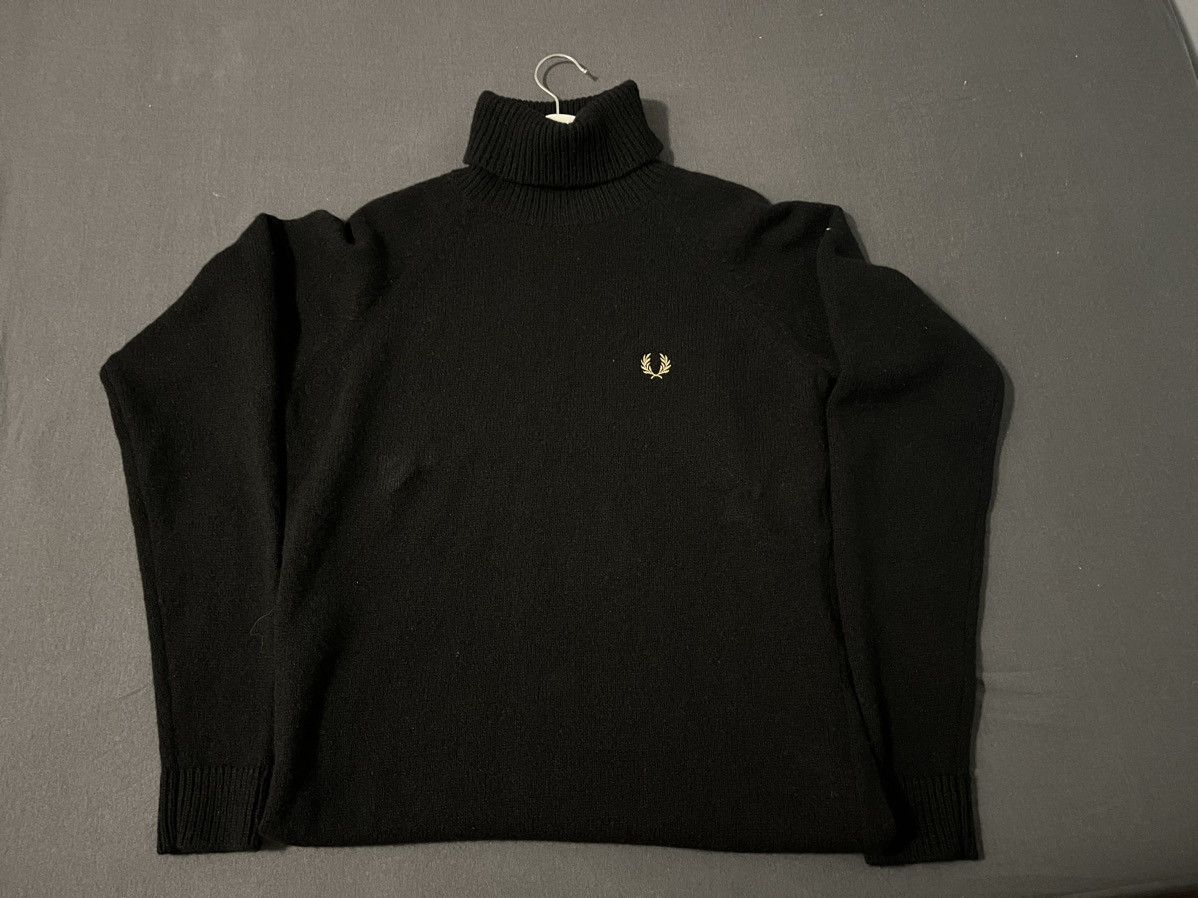 Fred Perry Fred Perry Wool Turtle Neck Size US L / EU 52-54 / 3 - 2 Thumbnail