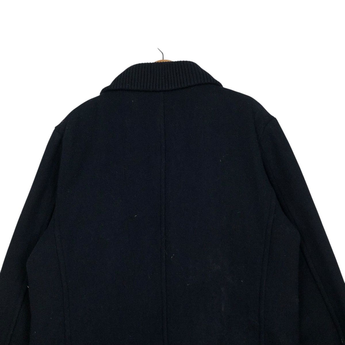 Japanese Brand 🔥VINTAGE WOOL CHORE JACKET DOUBLE COLLAR IKKA ISSEY MIYAKE Size US XL / EU 56 / 4 - 11 Thumbnail