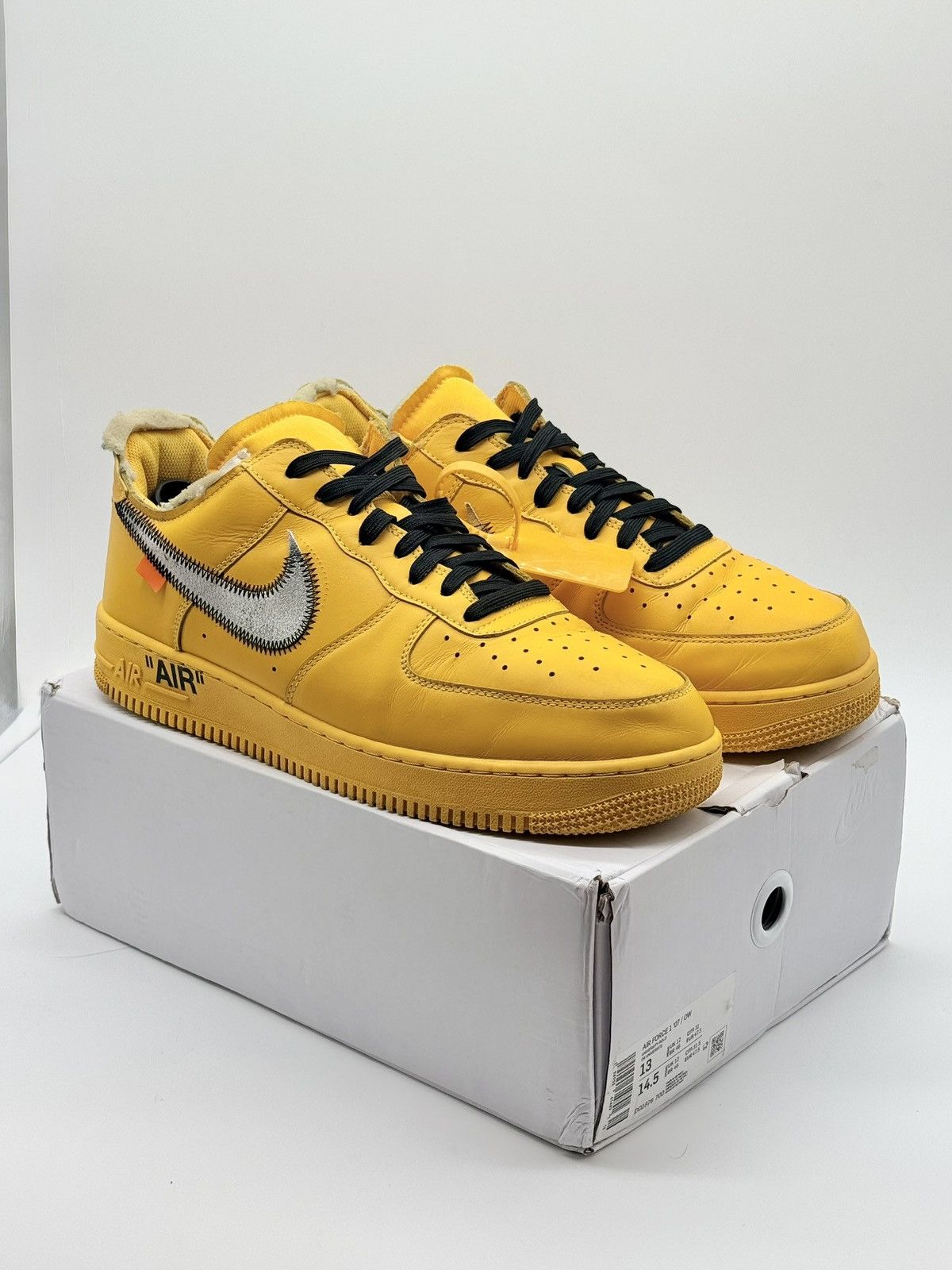 Nike × Off-White Size 13 - Off White ICA Lemonade af1 Size US 13 / EU 46 - 1 Thumbnail