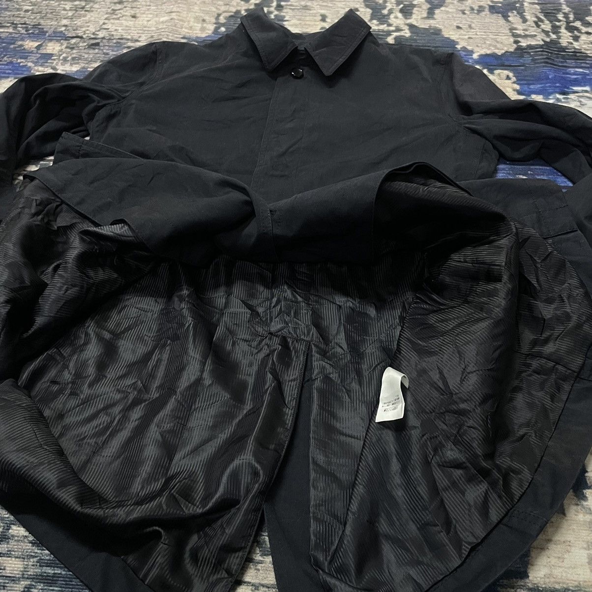 Lacoste Vintage Lacoste Long Coat Button Jacket Black Faded Nice Size US M / EU 48-50 / 2 - 11 Thumbnail