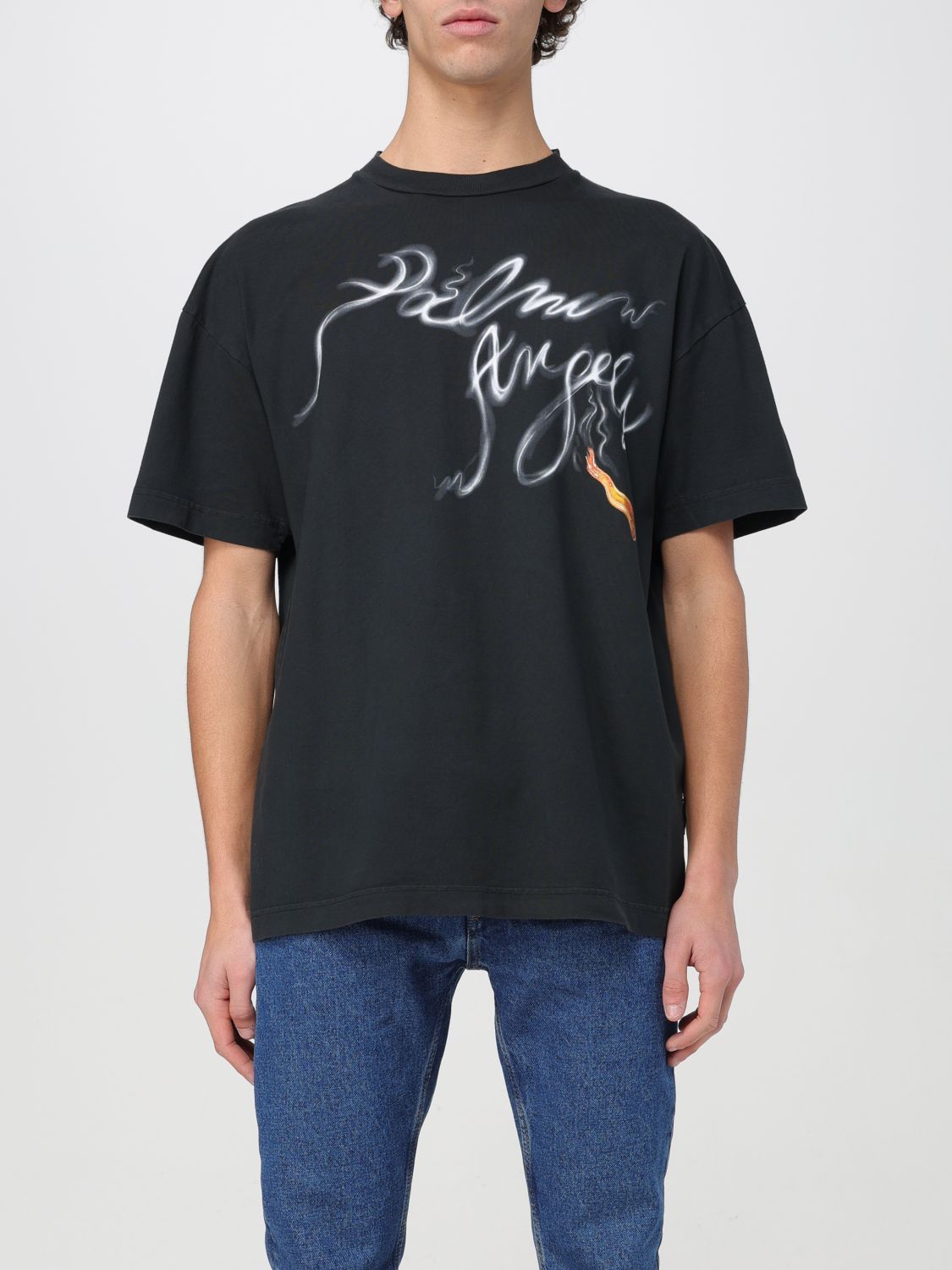 image of Palm Angels T-Shirt Men Black (Size XS)