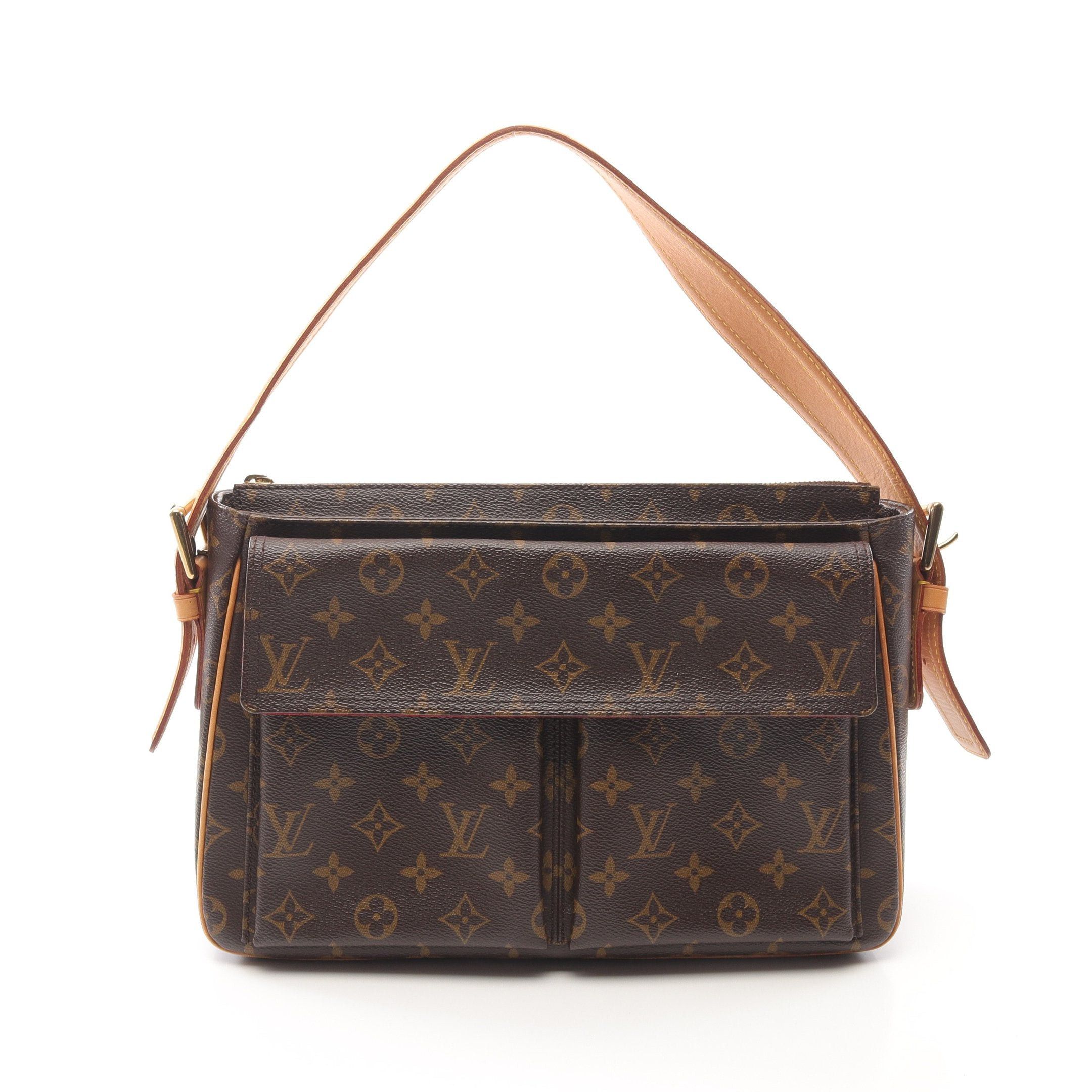 Louis Vuitton Louis Vuitton Vivacite Gm Monogram Shoulder Bag Leather Brown Size ONE SIZE - 1 Thumbnail