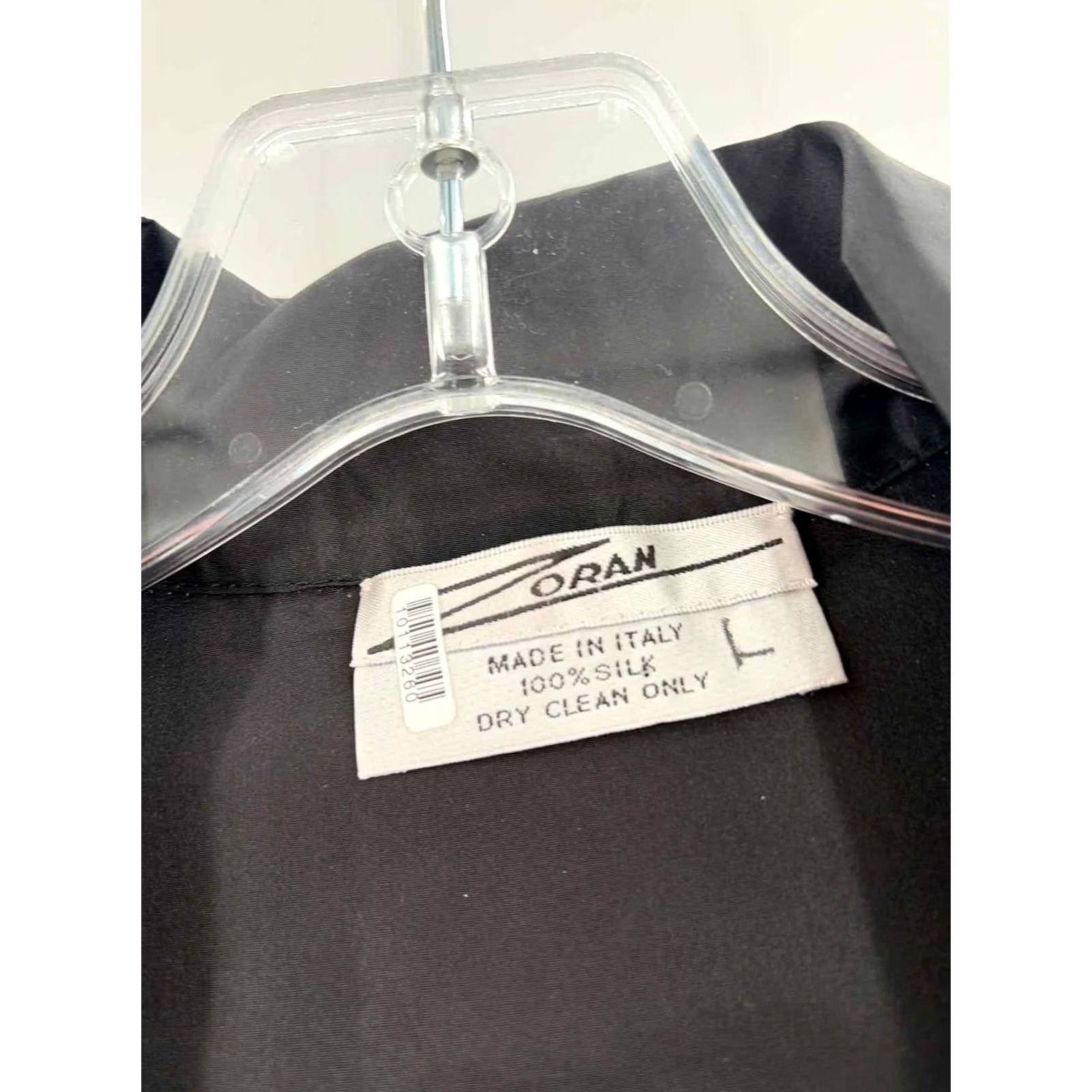 Vintage Pre-Owned Zoran Black Size Large Cardigan Long Sleeve Blouse Size L / US 10 / IT 46 - 3 Thumbnail