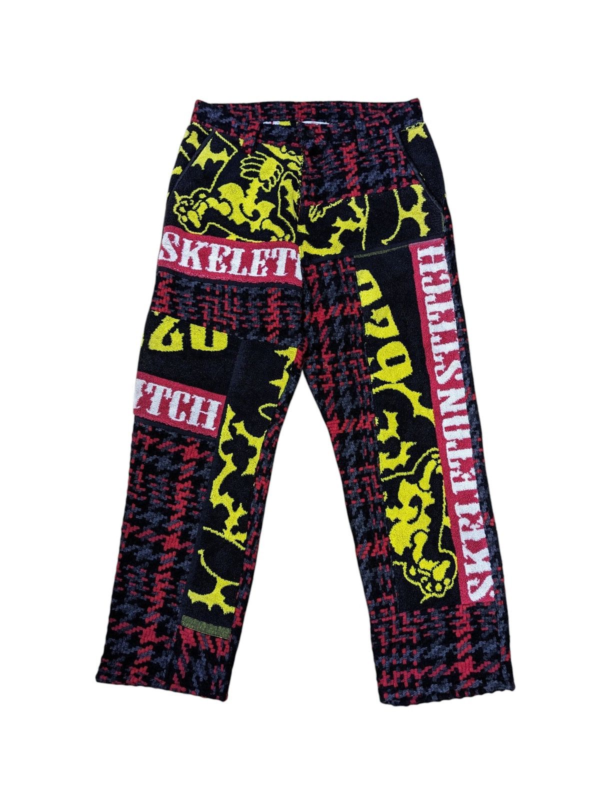 Disney Disney Skeleton Stitch Patchwork Pant Size US 30 / EU 46 - 1 Thumbnail