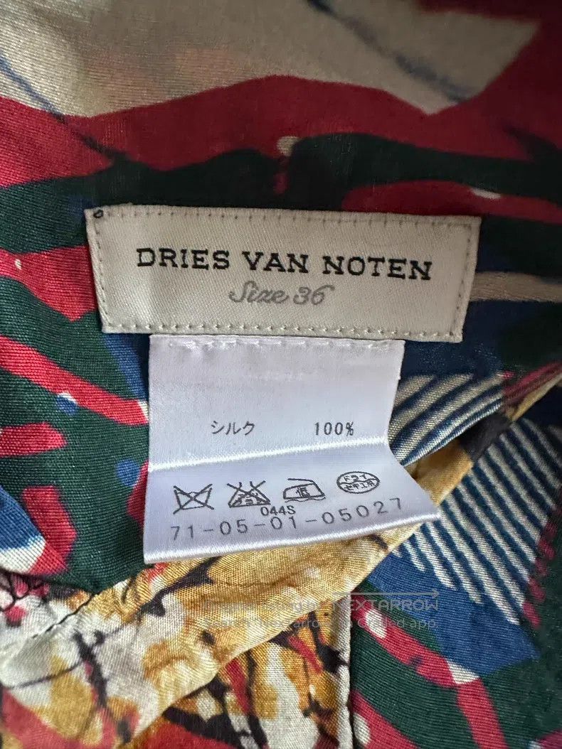 Dries Van Noten Dries Van Noten Oil Painting Mini Skirt Size 35" - 5 Thumbnail