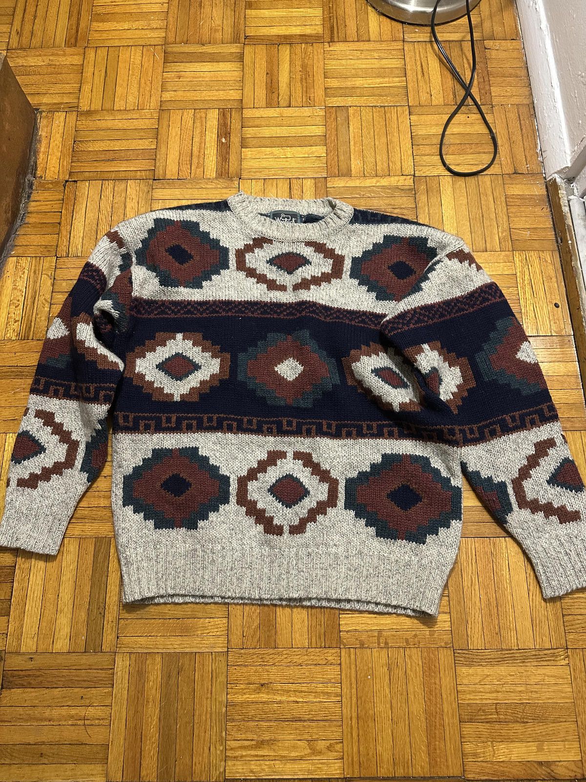 Woolrich Woolen Mills Vintage Woolrich Handcrafted Wool Sweater - Men's Medium Size US M / EU 48-50 / 2 - 1 Thumbnail