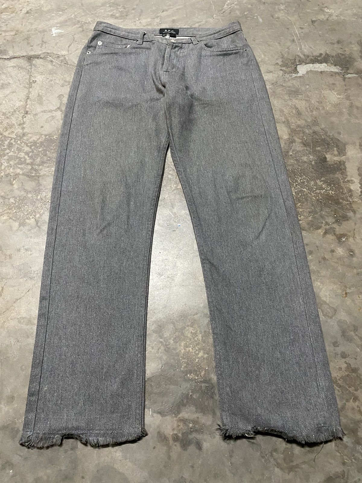 A.P.C. × Japanese Brand A.P.C. Jeans Distressed Denim Size 29" - 1 Thumbnail