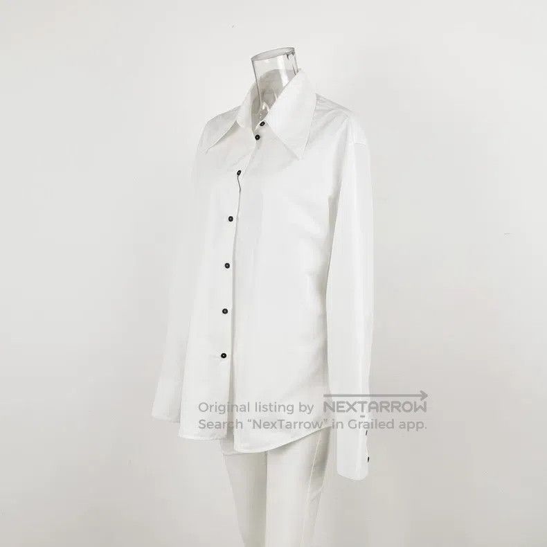 Jil Sander Jil Sander size 40 Cotton lapel shirt Size XL / US 12-14 / IT 48-50 - 2 Thumbnail