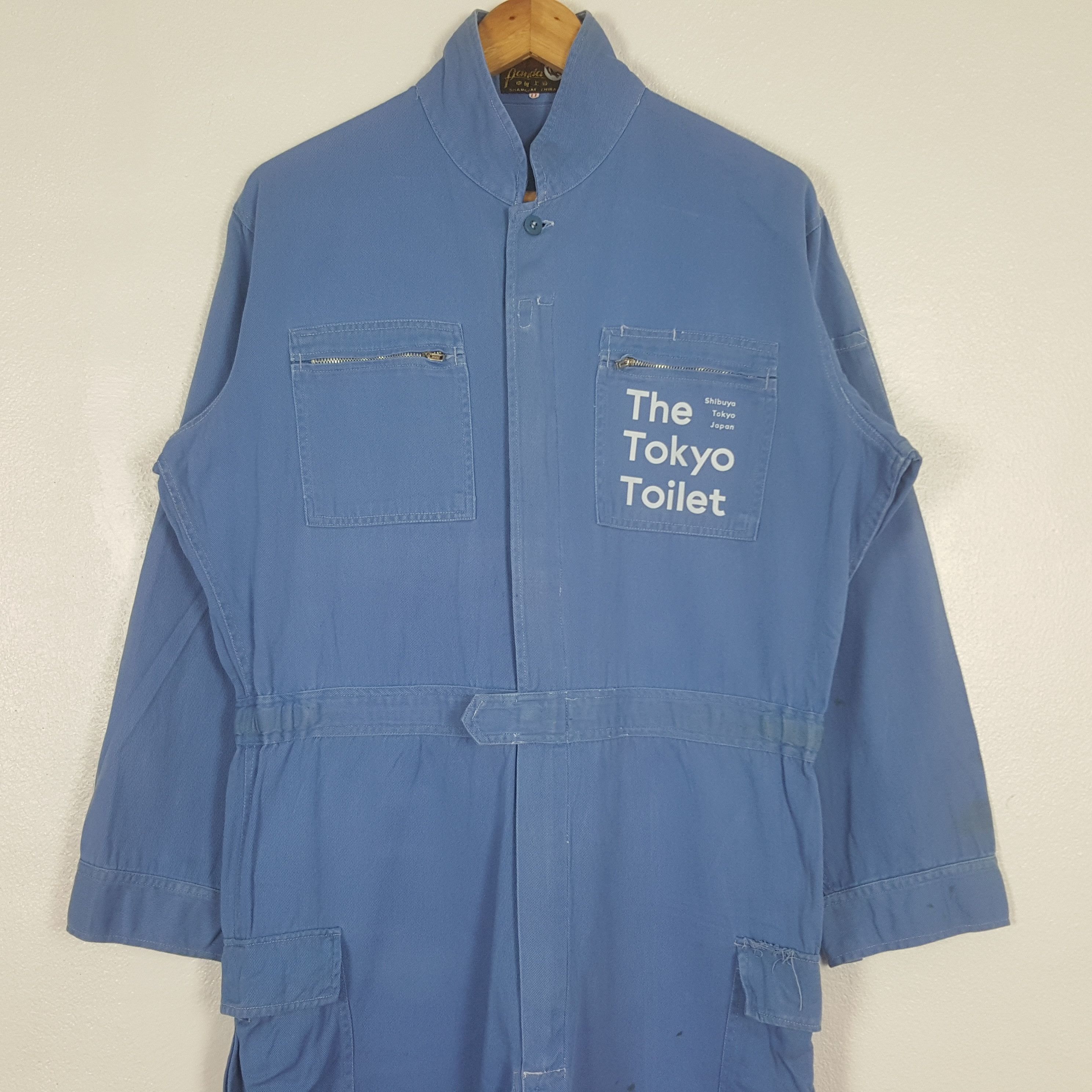 Japanese Brand Vintage The Tokyo Toilet Japanese Coverall Jacket C309N5 Size US M / EU 48-50 / 2 - 5 Thumbnail
