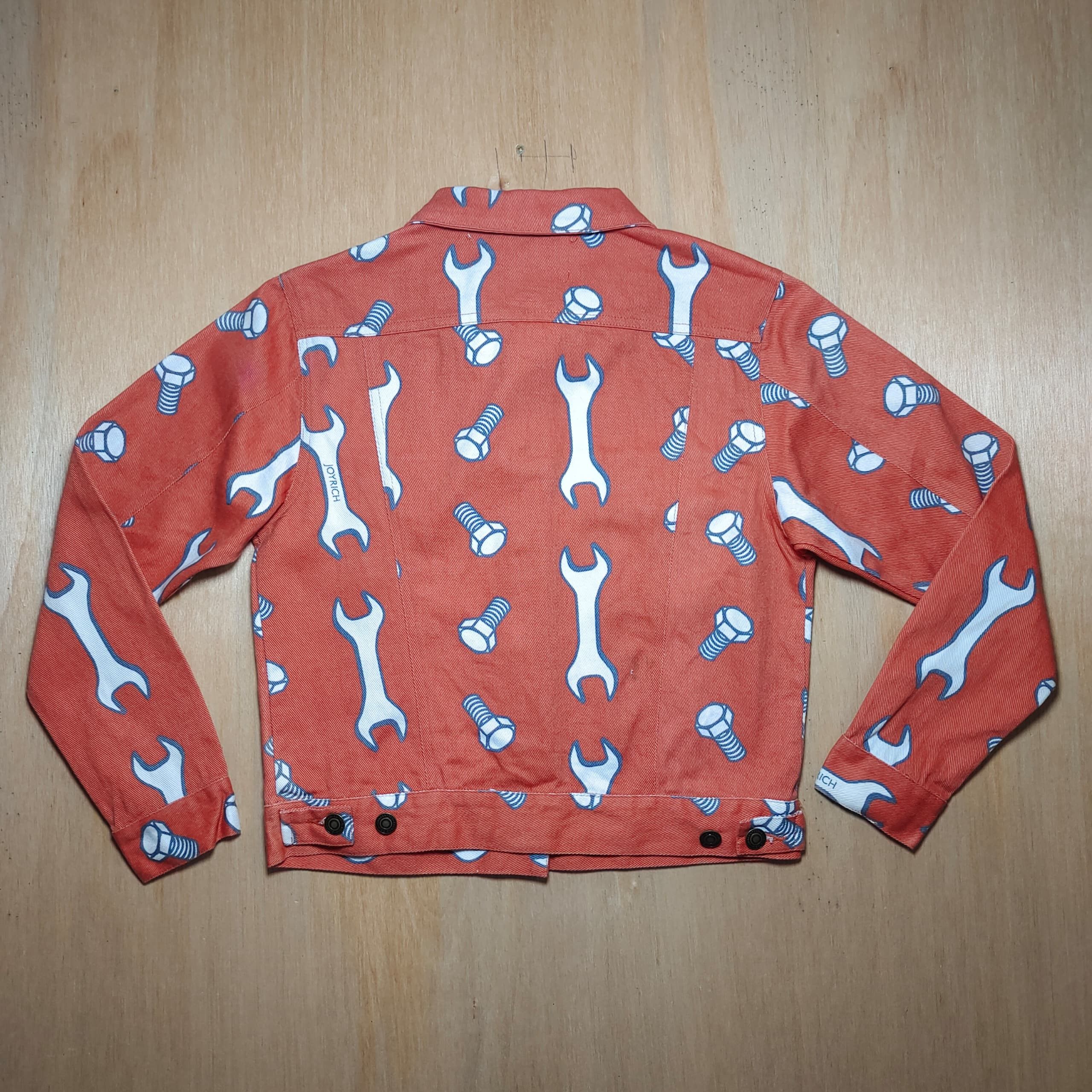 Joyrich JOYRICH X GIZA TRUCKER DENIM XS ORANGE JACKET Size XS / US 0-2 / IT 36-38 - 2 Thumbnail