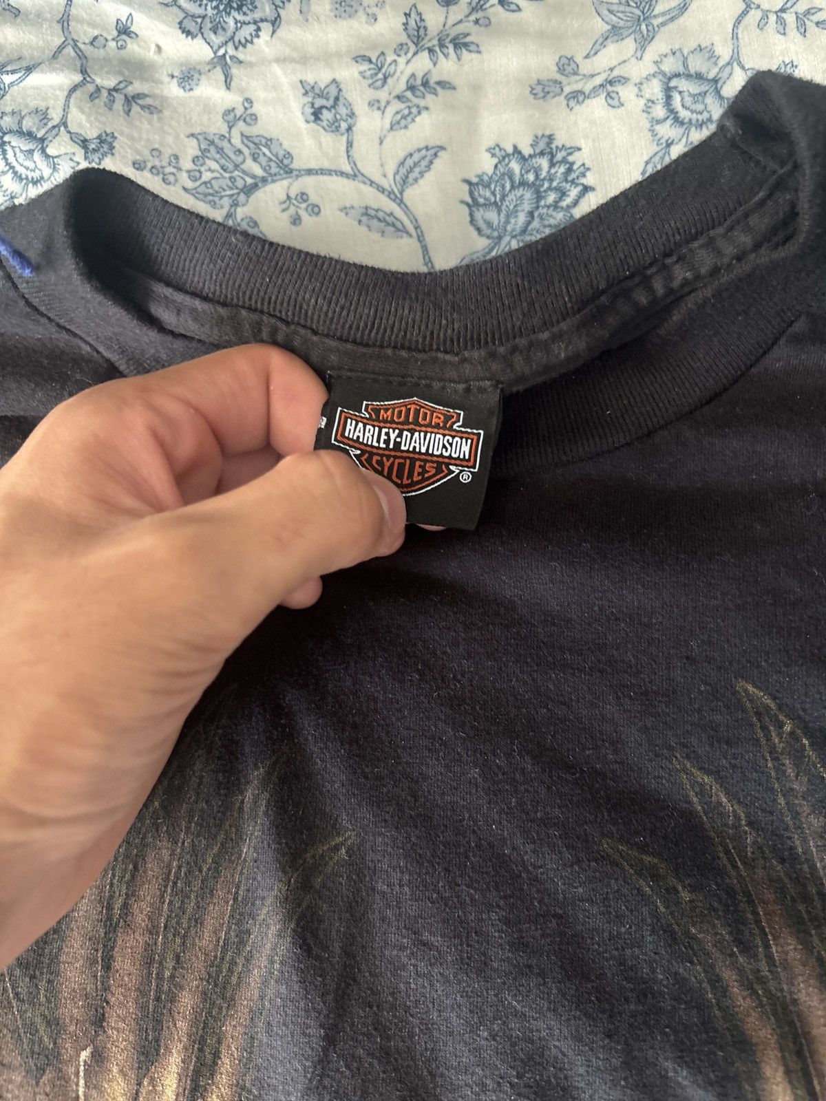 Harley Davidson Harley Davidson Eagle Tee Size US XL / EU 56 / 4 - 2 Thumbnail