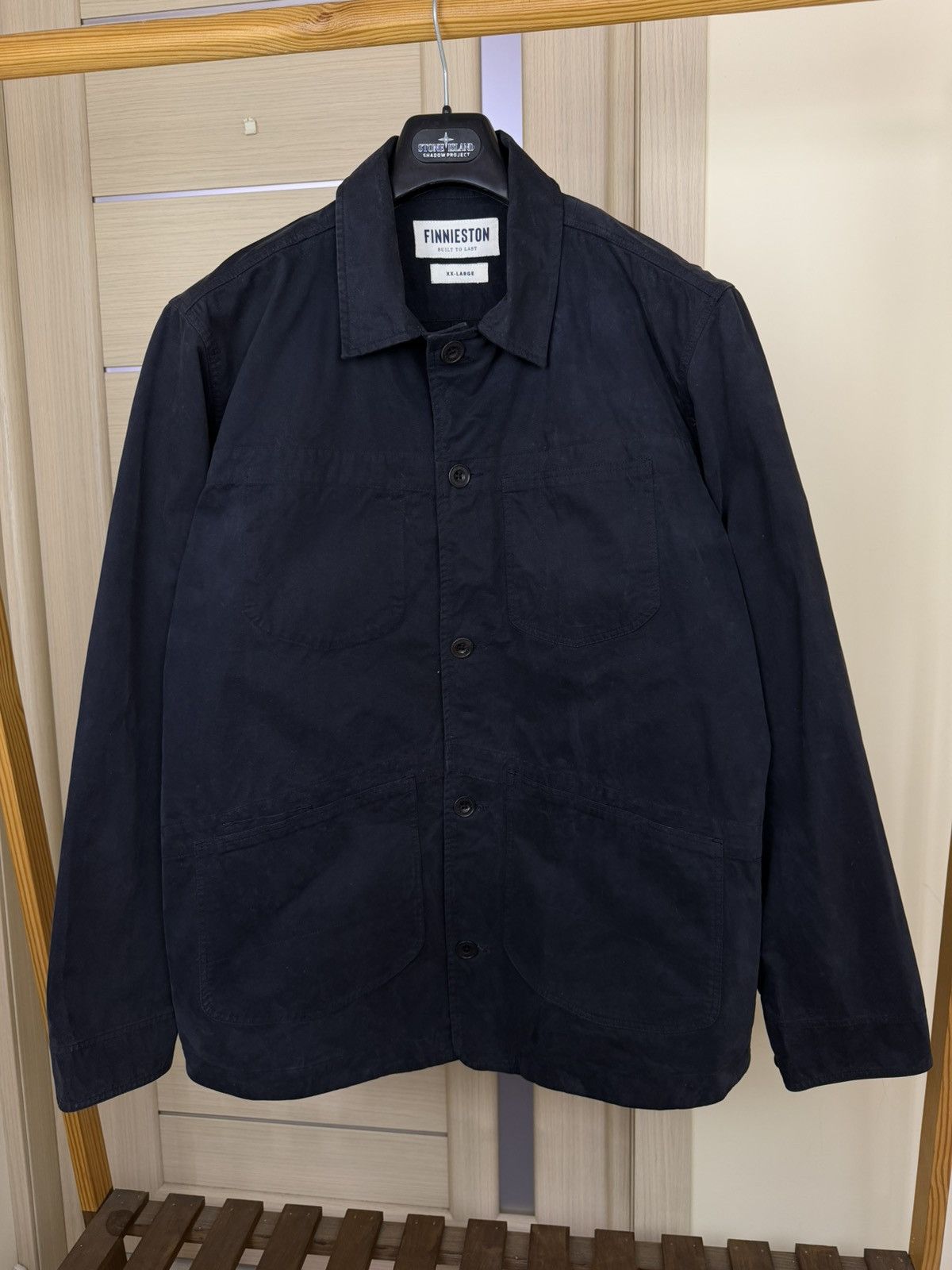 Other Finnieston built to last yardley washed denim work jacket Size US XXL / EU 58 / 5 - 6 Thumbnail