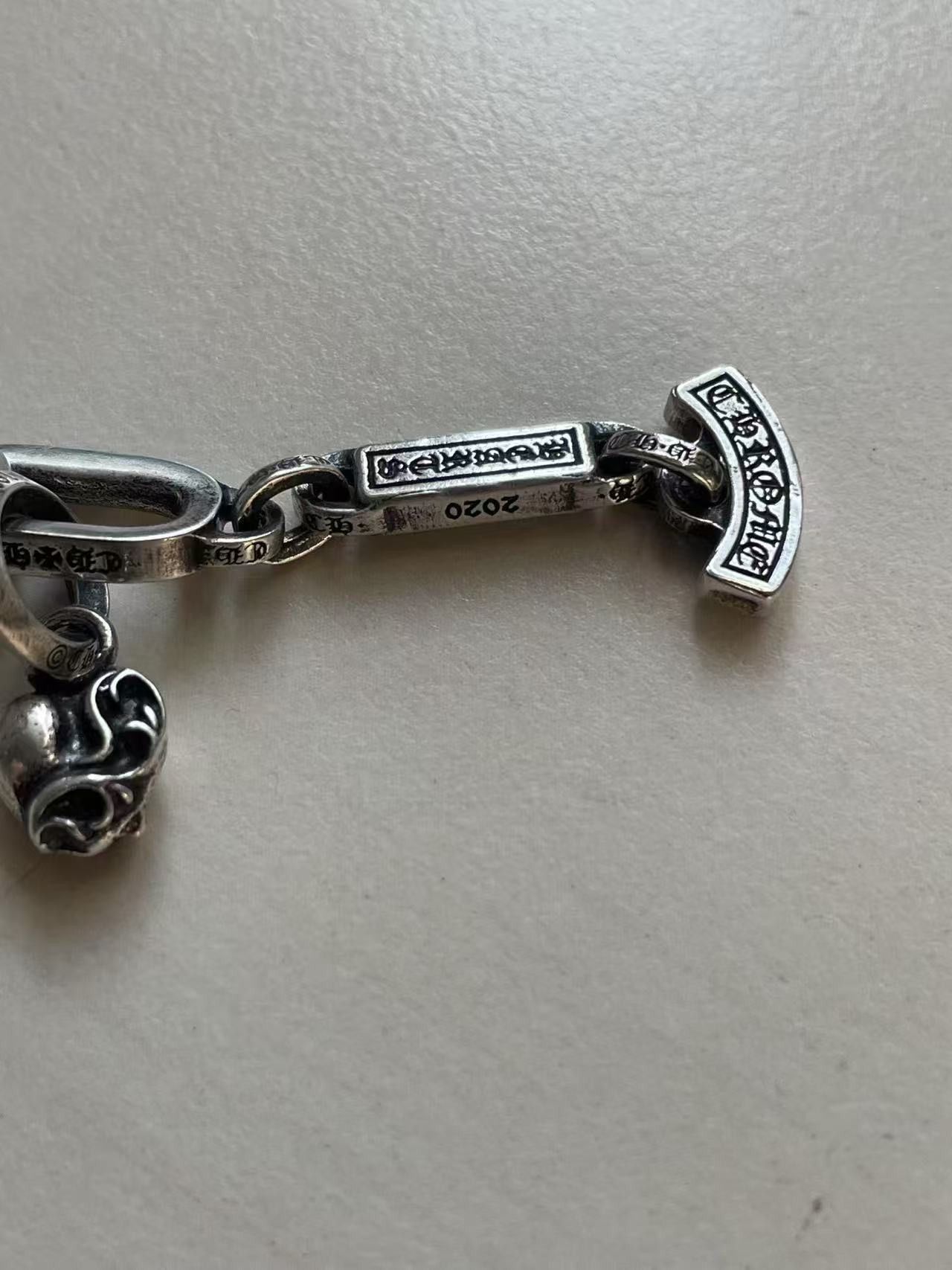 Chrome Hearts Chrome Hearts Multi Element Drop Paperchain Bracelet Size ONE SIZE - 9 Thumbnail