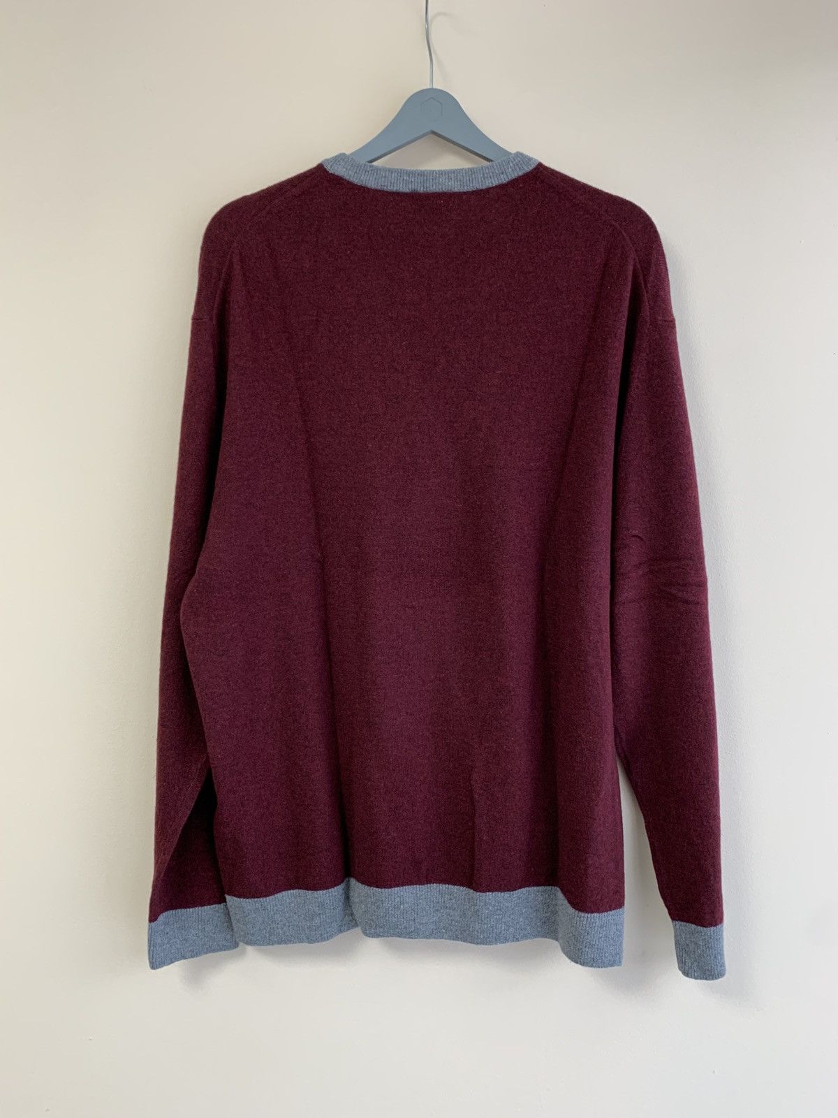 Lacoste Vintage Lacoste Sport Wool Knit Sweater Striped Men Size US L / EU 52-54 / 3 - 6 Thumbnail