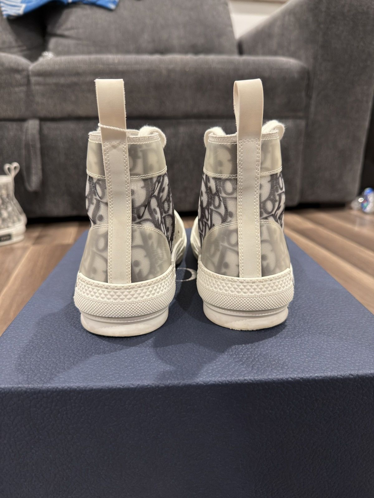 Dior Dior B23 High Top Sneakers Size US 6 / EU 39 - 4 Thumbnail
