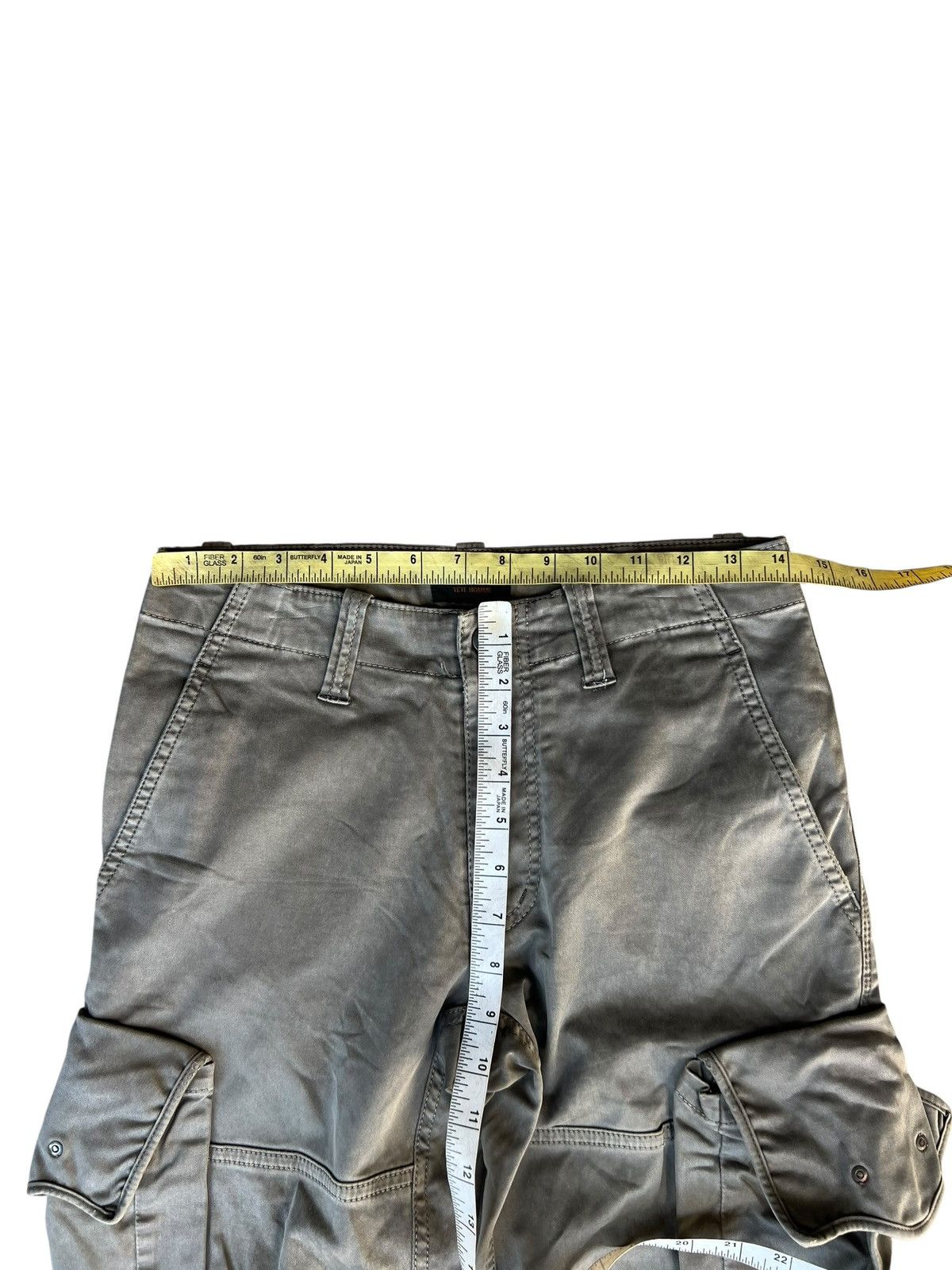 Tete Homme Tete Homme Gas Mask Cargo Stretch Trouser Flare Pant Size US 28 / EU 44 - 4 Thumbnail
