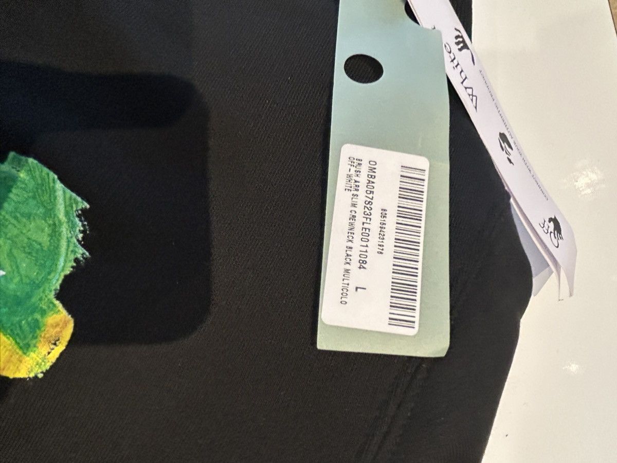 Off-White Off-White Brush Arrow Crewneck sweatshirt size large Size US L / EU 52-54 / 3 - 4 Thumbnail