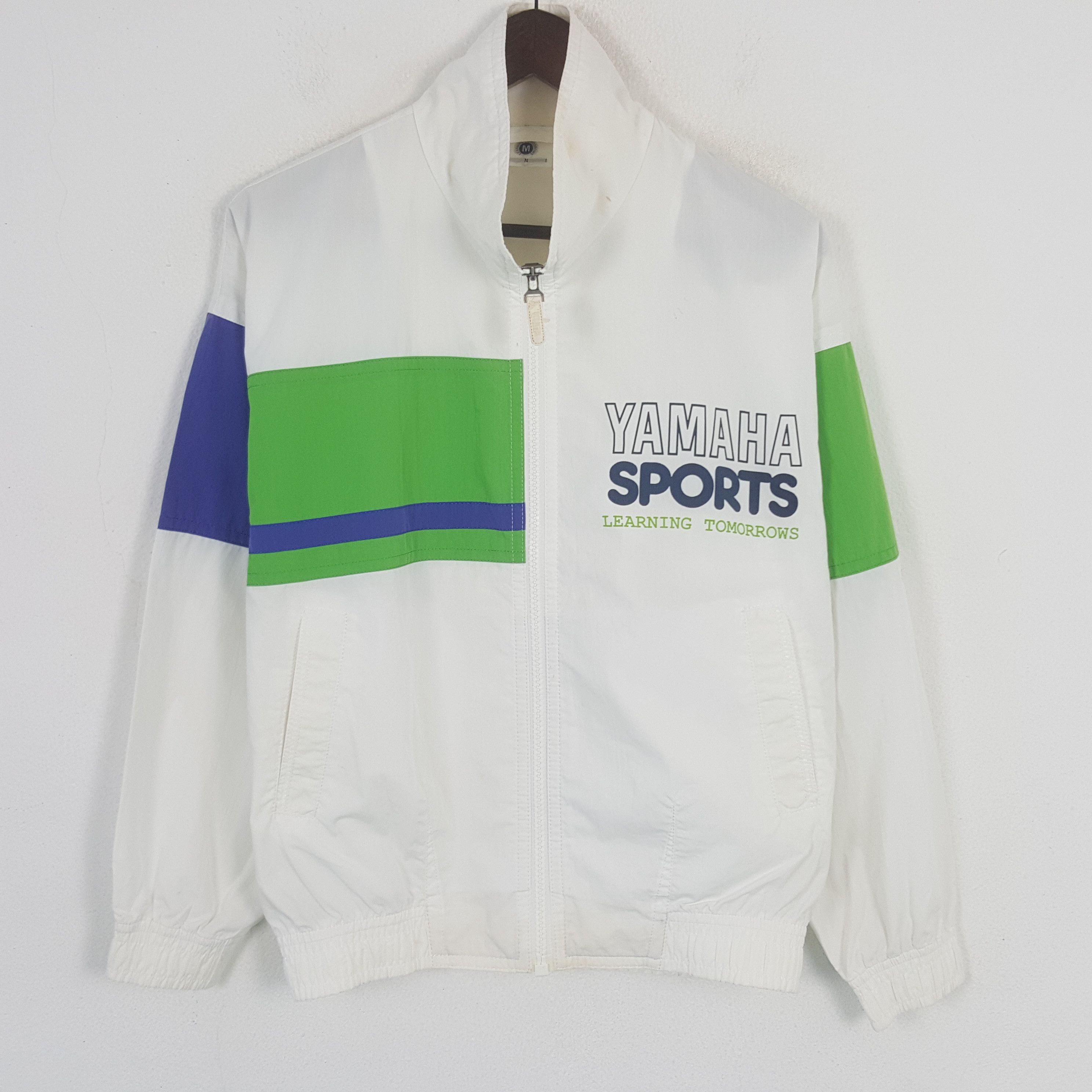 Vintage × Yamaha Vintage Yamaha Sports Windbreaker Jacket Size US M / EU 48-50 / 2 - 1 Thumbnail