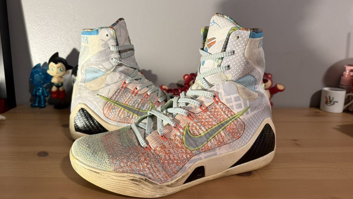 Nike Kobe 9 - WHAT THE - US Size 9 - NO BOX Size US 9 / EU 42 - 1 Thumbnail