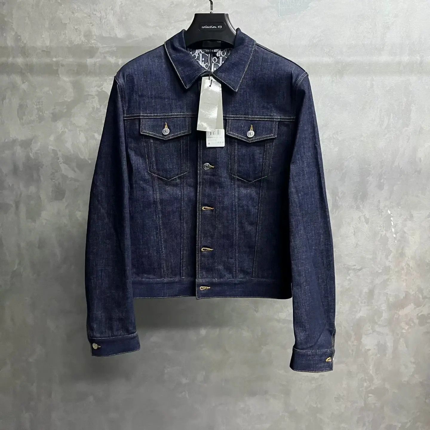 Dior Dior Homme 04SS Strip Wax Denim Destroy Jkt | Grailed
