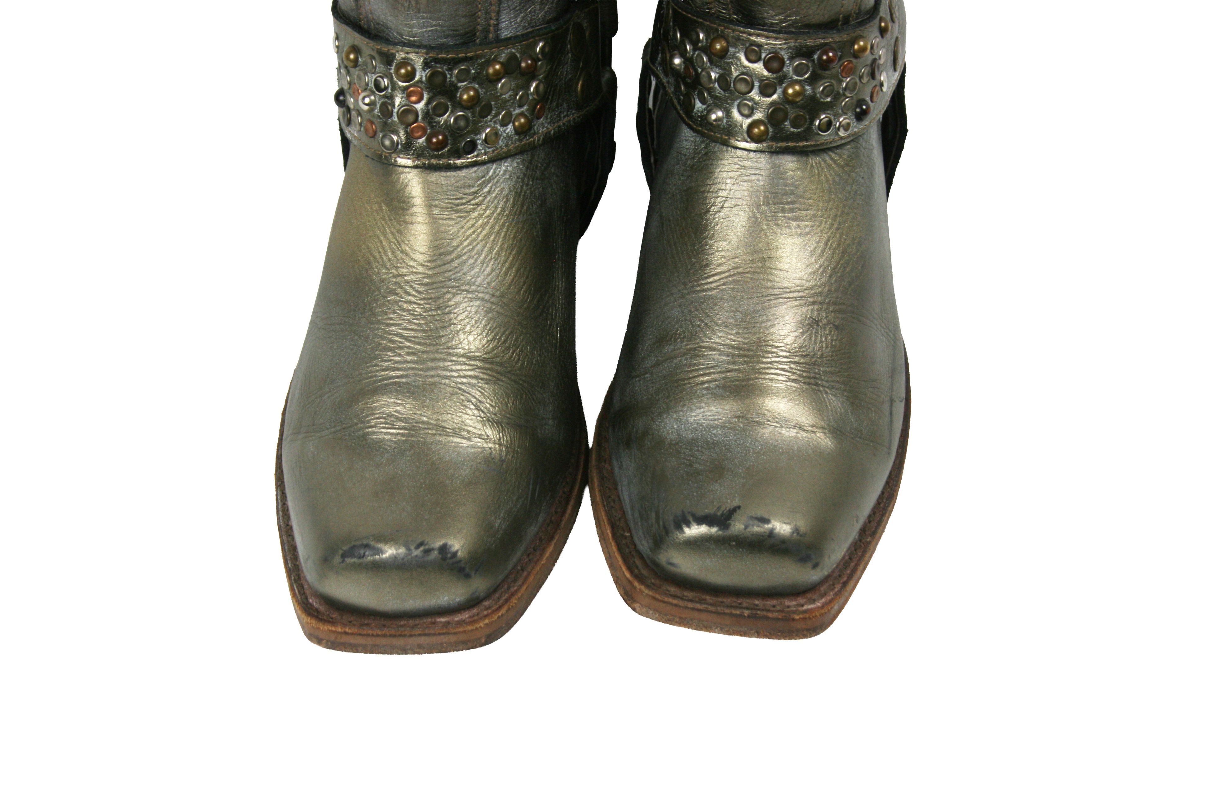 Sendra 00S Cowboy Studded Hog Toe Boots Vintage Size US 7 / IT 37 - 5 Thumbnail