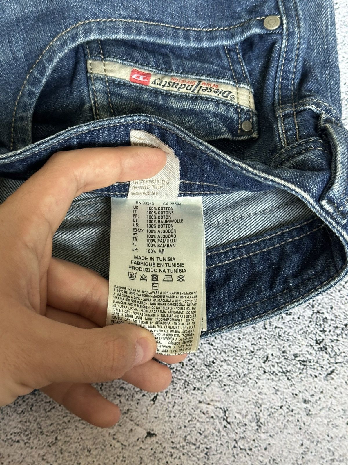 Diesel Crazy Diesel Oversize Denim Pants Washed Y2K Hyge Size US 40 / EU 56 - 17 Thumbnail