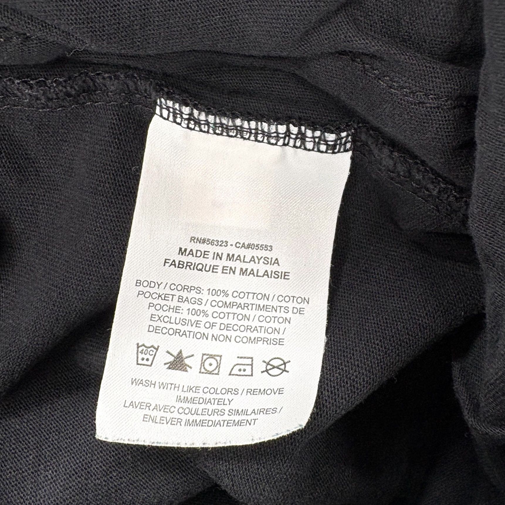 Nike Nike Pants Mens Medium Black Woven Joggers Cotton Casual Athletic Gym Lounge Size US 31 - 5 Thumbnail