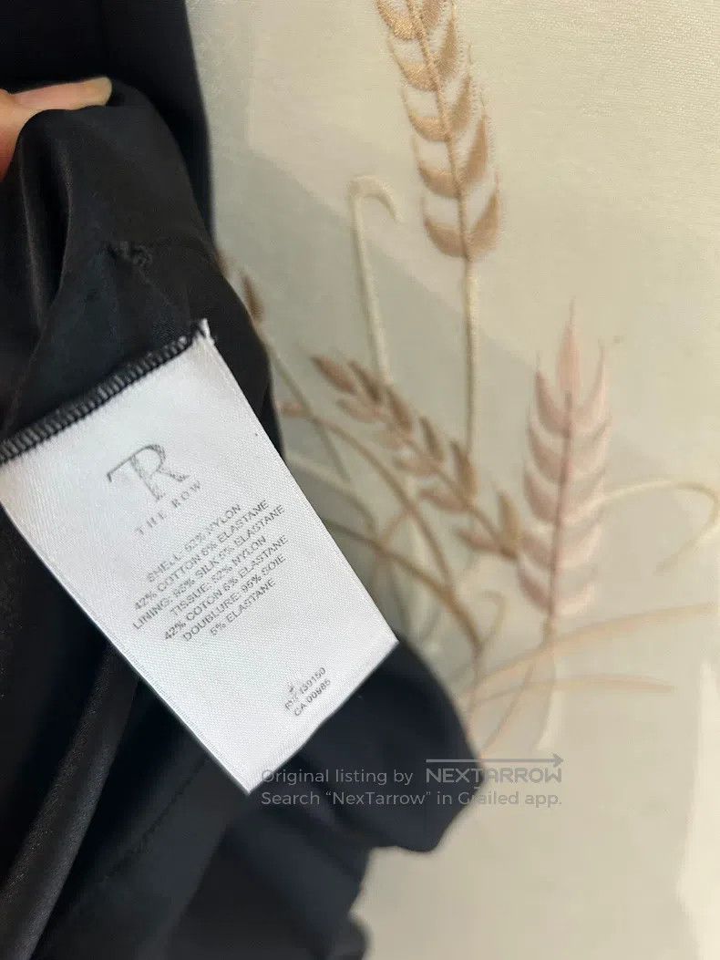 The Row The row Dark blue cotton dress Size S / US 4 / IT 40 - 6 Thumbnail