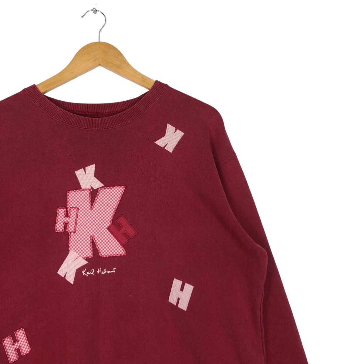 Japanese Brand × Karl Helmut × Vintage Vintage Karl Helmut Sweatshirt Medium Size US M / EU 48-50 / 2 - 5 Thumbnail