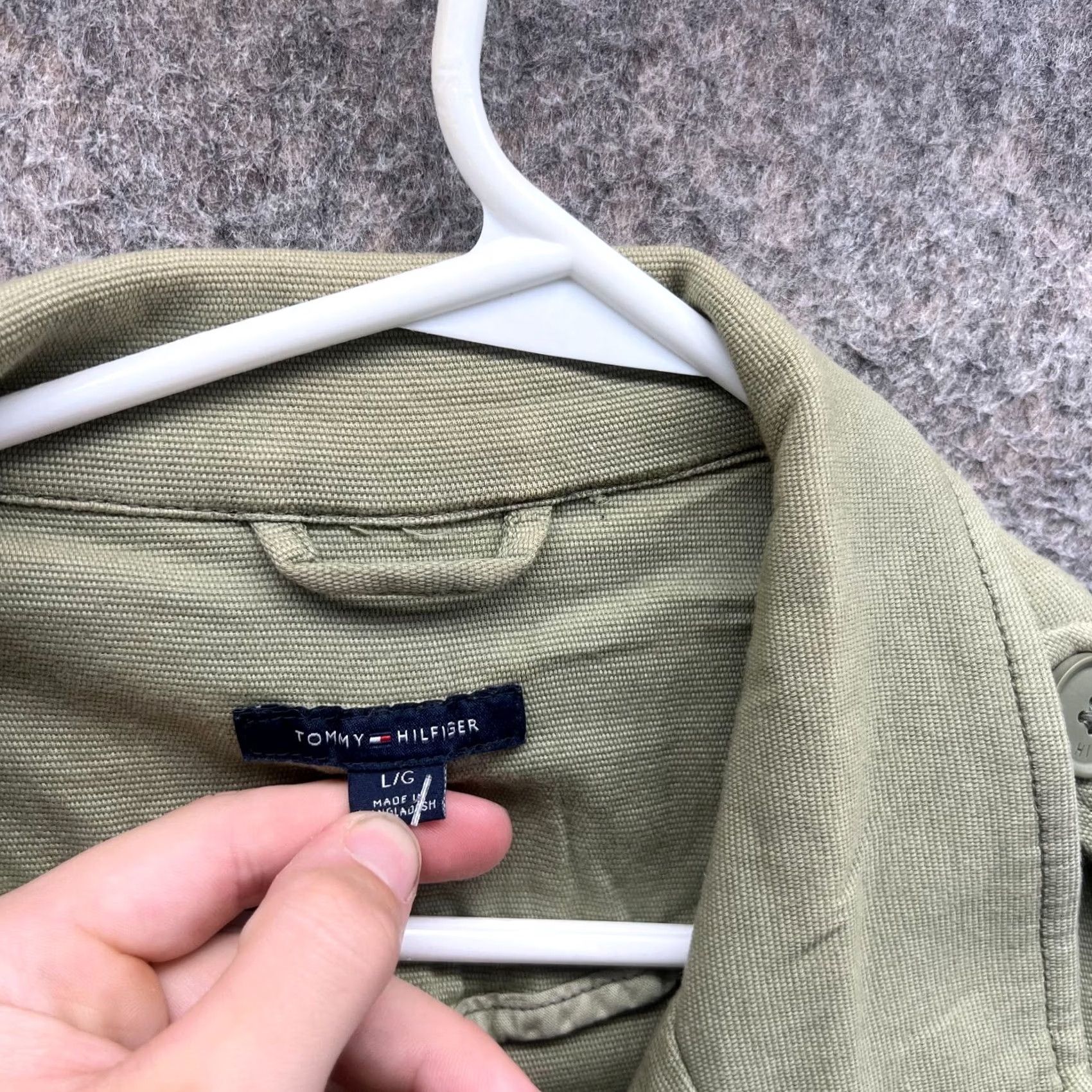 Tommy Hilfiger Tommy Hilfiger Jacket Women L Military Field Olive Green Pockets Canvas Size L / US 10 / IT 46 - 7 Thumbnail