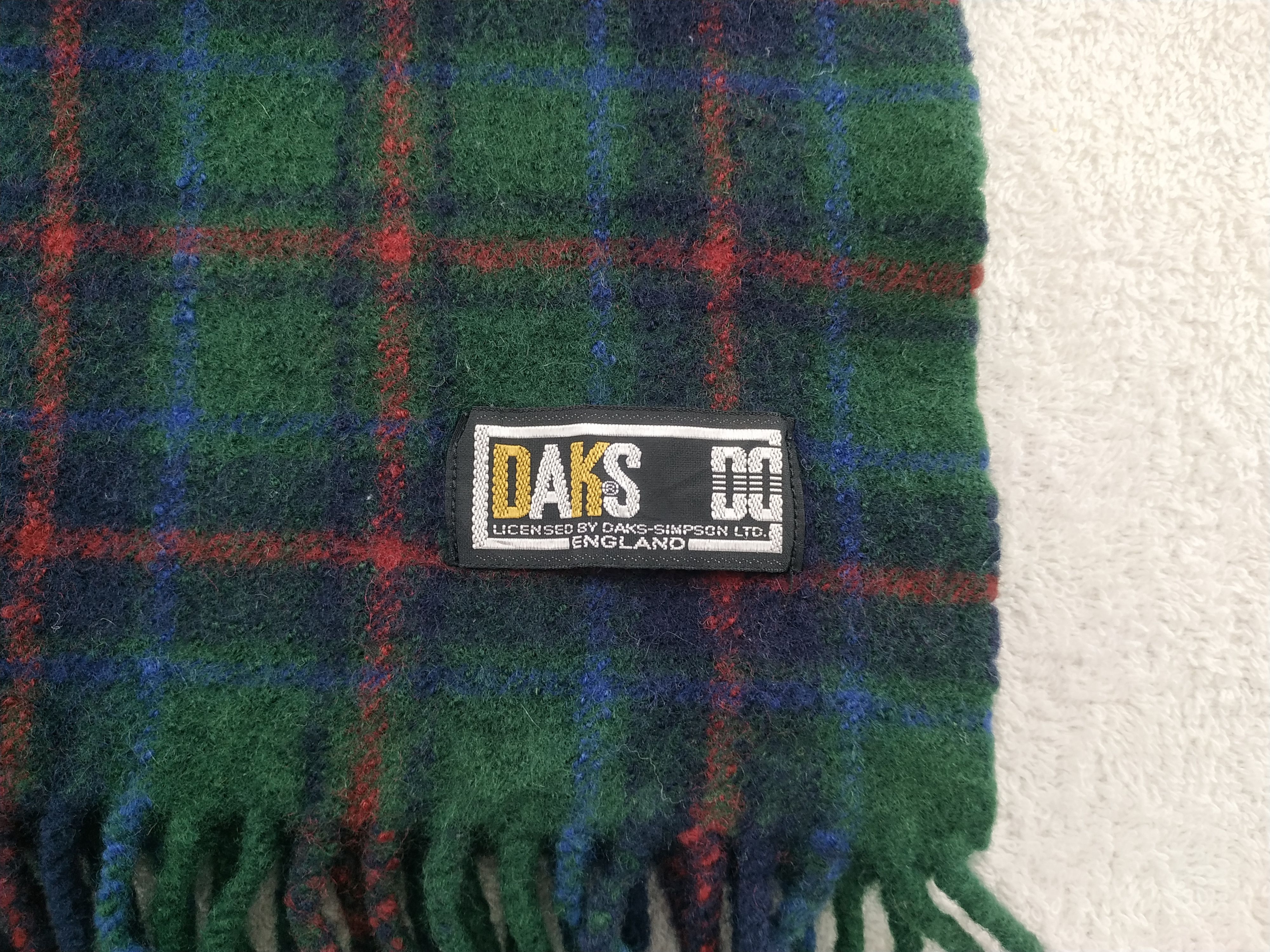 DAKS Vintage Daks Scarf/Muffler/Neckwear MF449 Size ONE SIZE - 5 Thumbnail