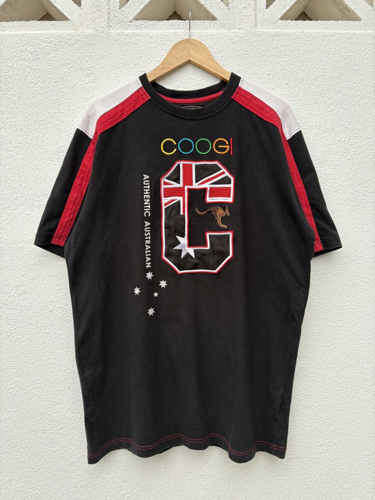Coogi Vintage 1990s Embroidered Coogi Big Logo Size US XL / EU 56 / 4 - 1 Thumbnail