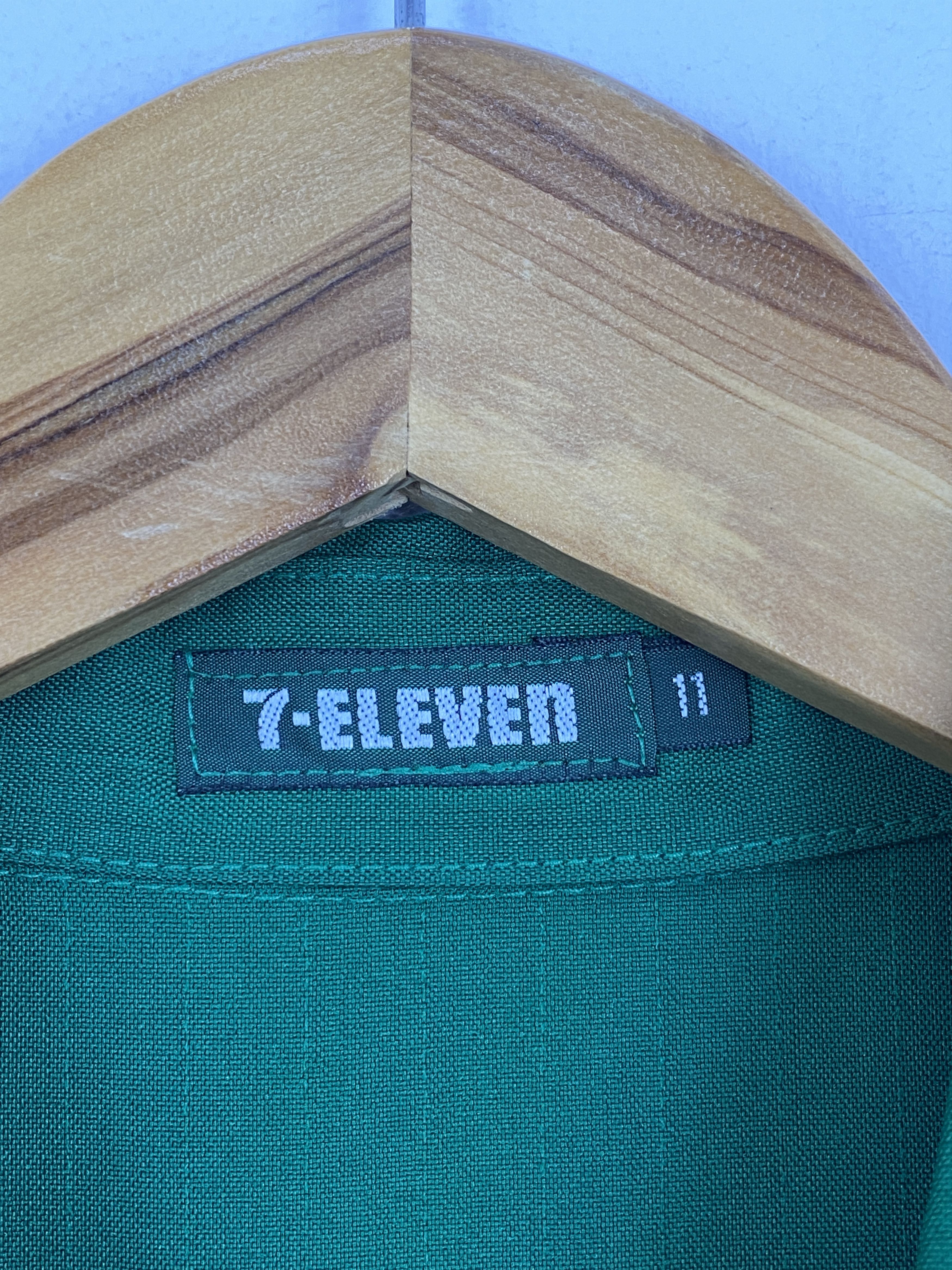 Japanese Brand × Vintage Vintage 7Eleven Short Sleeve Zipper Workwear Jacket J1756 Size US L / EU 52-54 / 3 - 5 Thumbnail