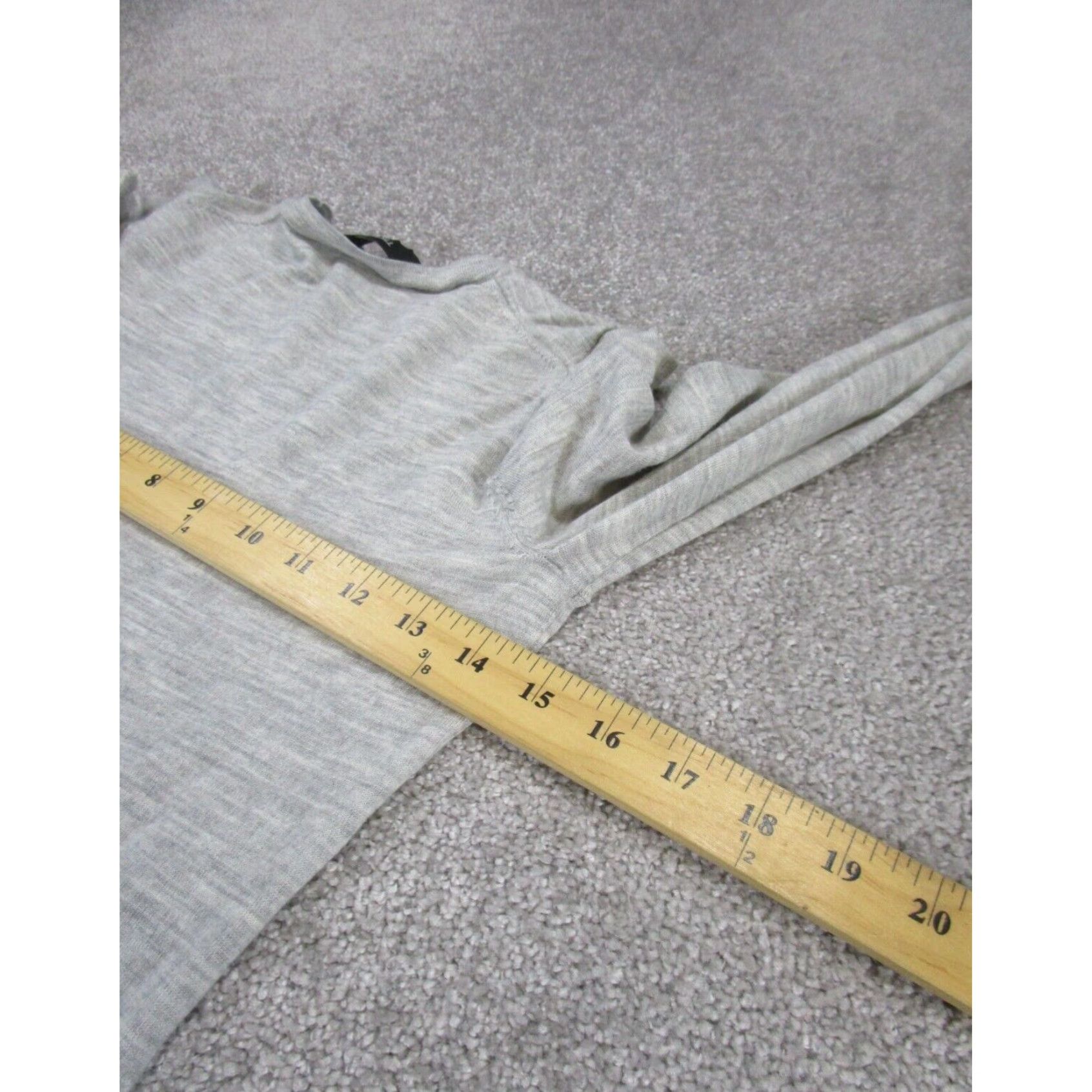Theory Theory Crew Neck Long Sleeve T-Shirt Women's Small Gray Size S / US 4 / IT 40 - 6 Thumbnail